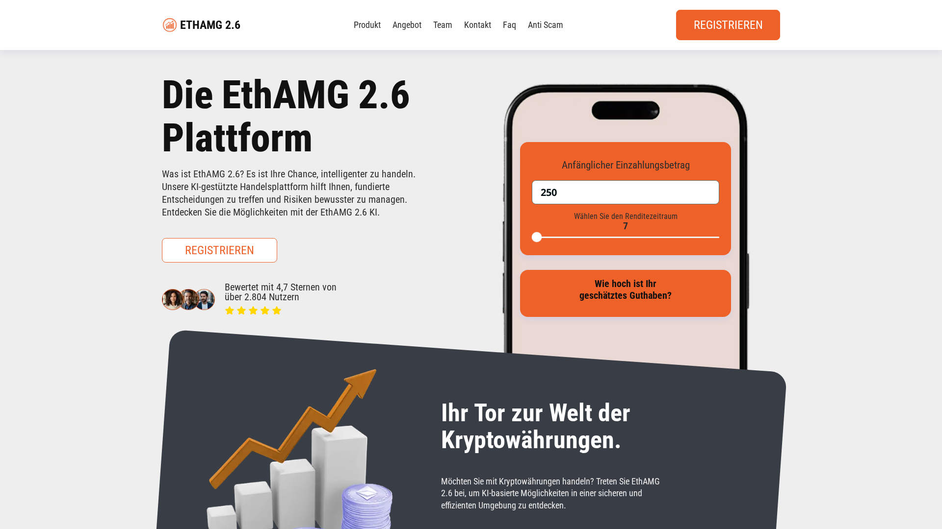 Screenshot of ethamg26-ki.de