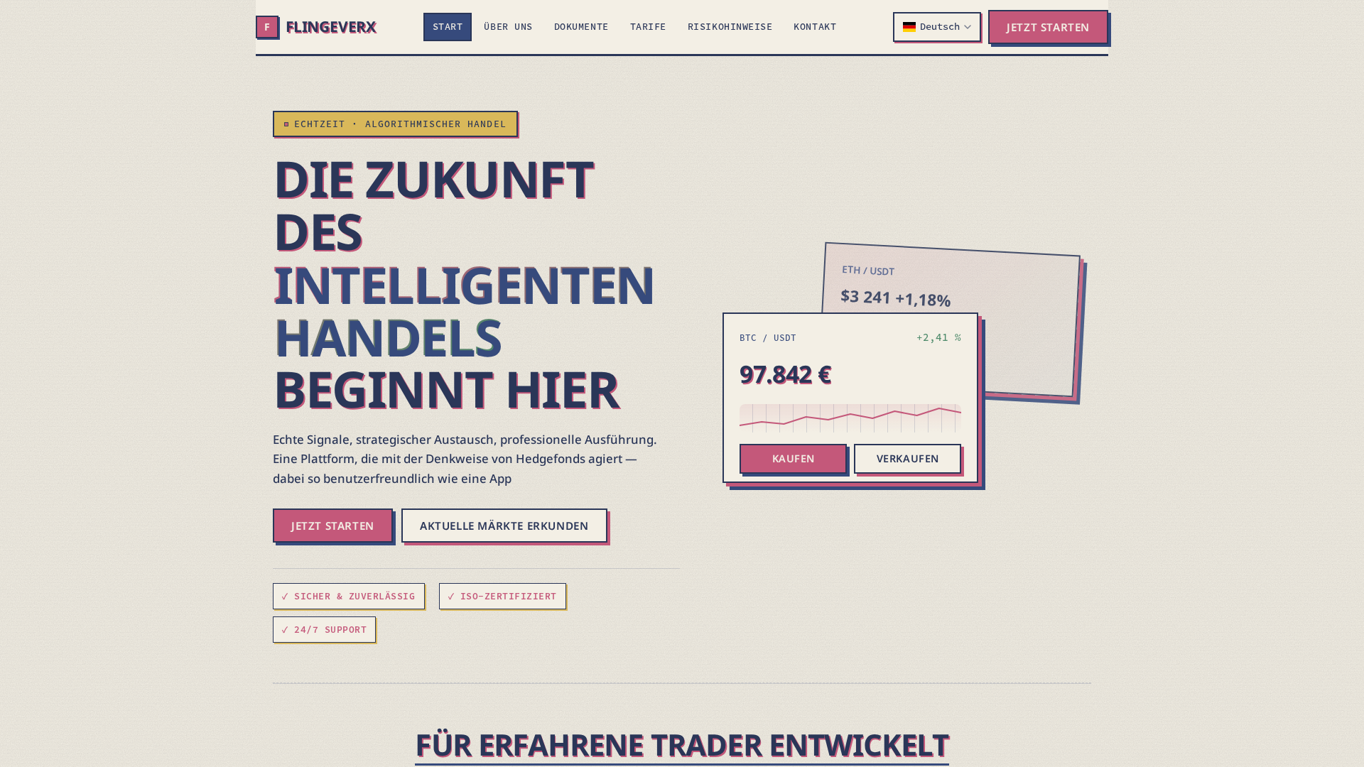 Screenshot of flingeverx-ai.com
