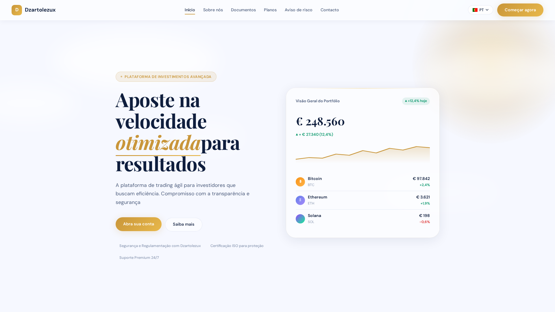 Screenshot of dzartolezux-ai.com