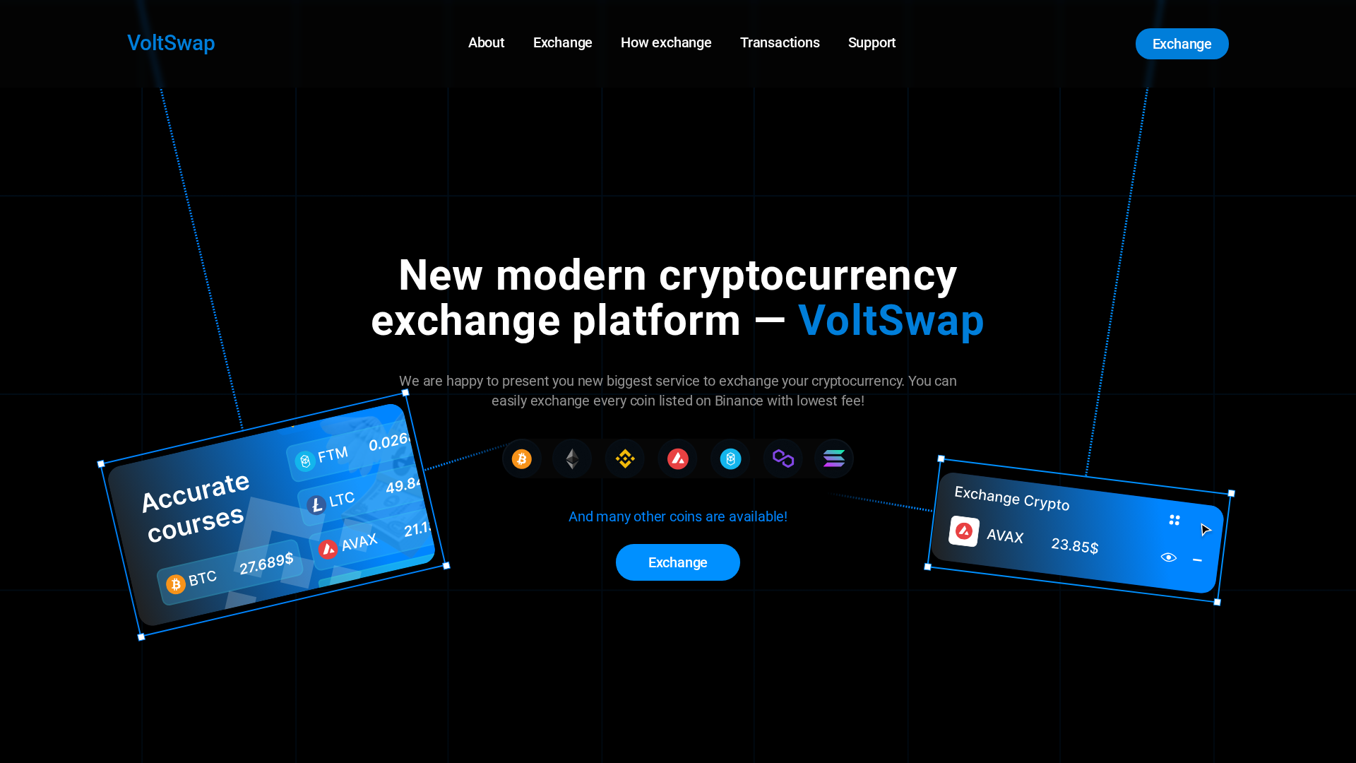 Screenshot of volt-swap.com