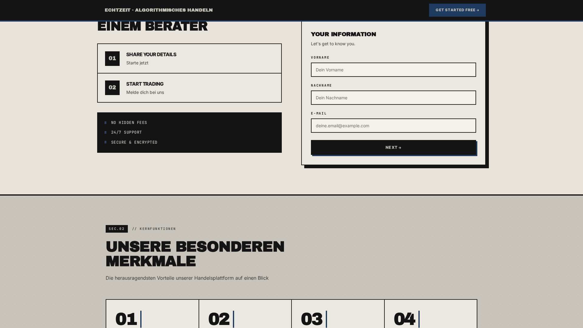 Screenshot of zivancore.capital