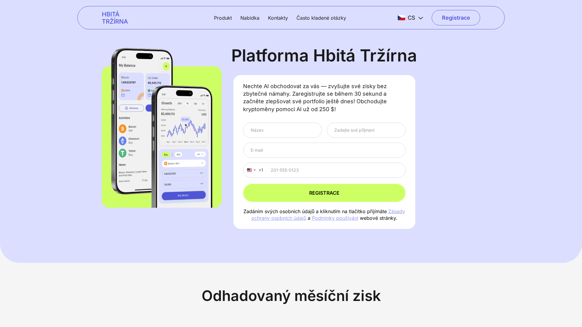 Screenshot of hbita-trzirna.org