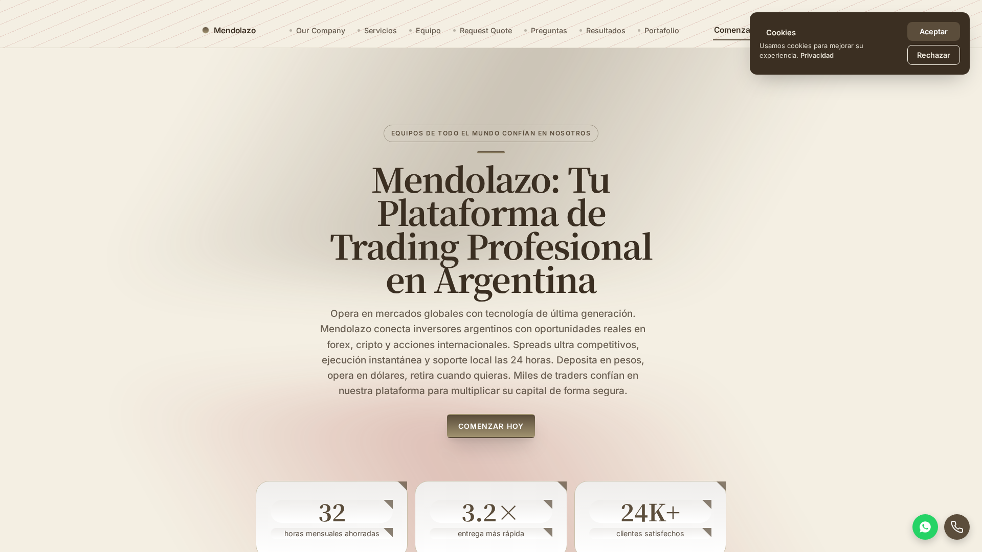 Screenshot of mendolazo.cfd