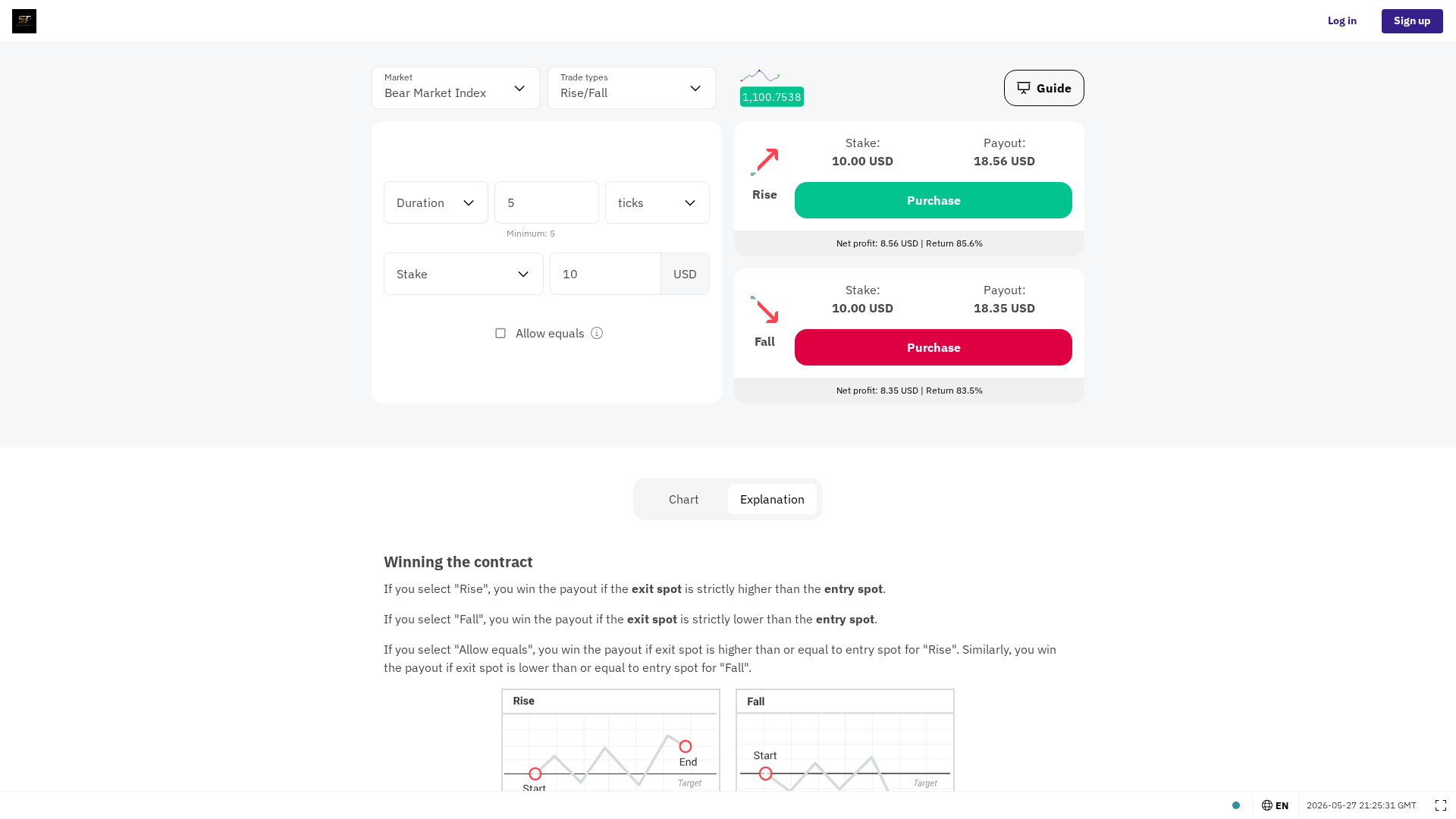 Screenshot of stevtrader.site