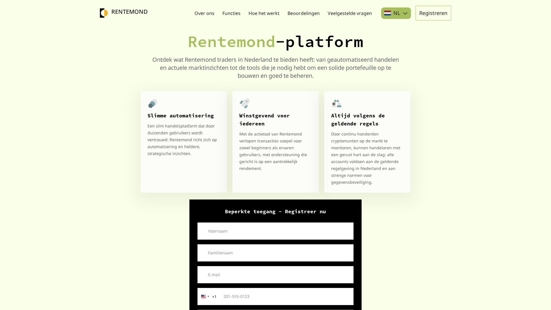 Screenshot of rentemond.com