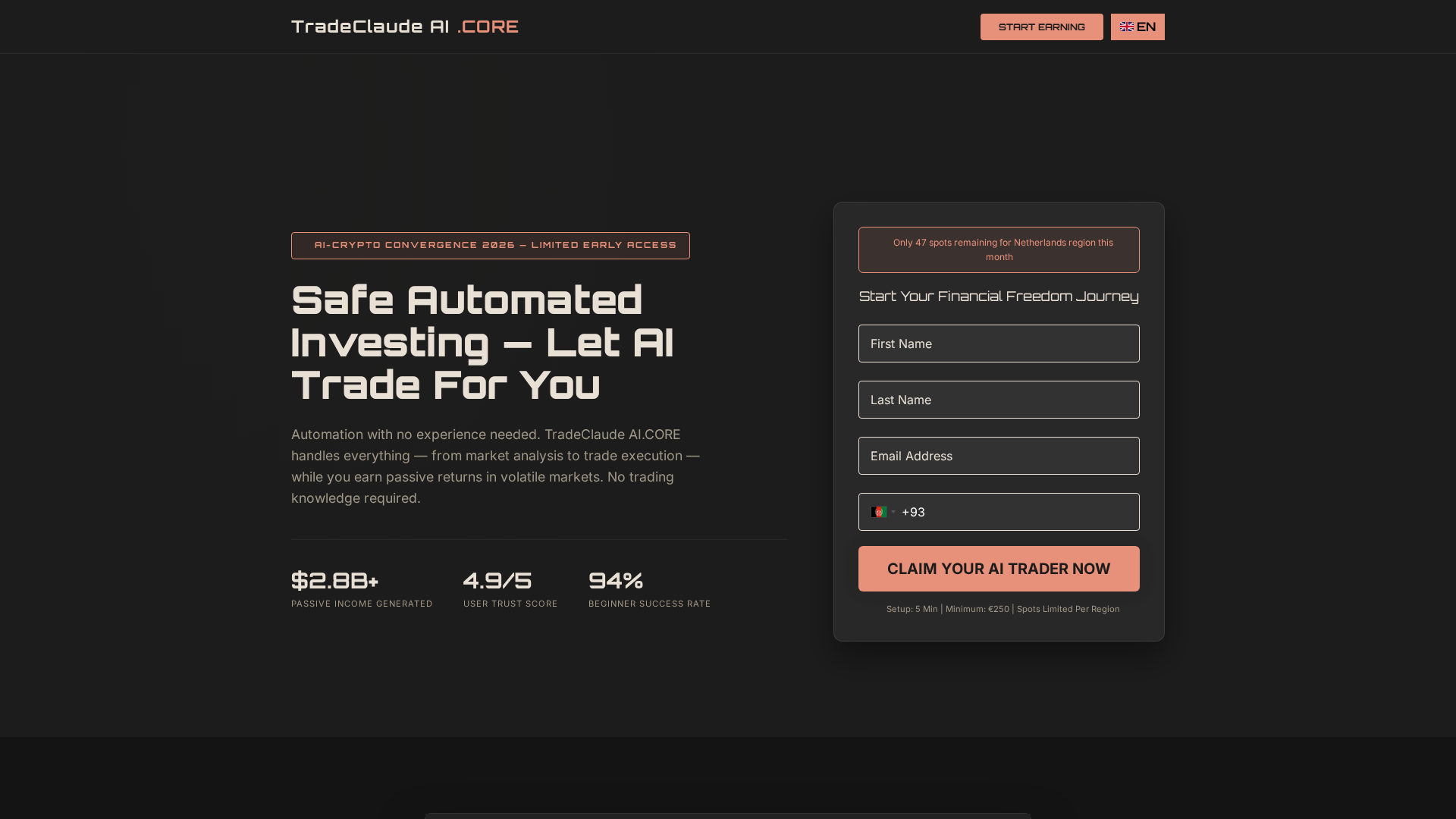 Screenshot of tcaicore.com