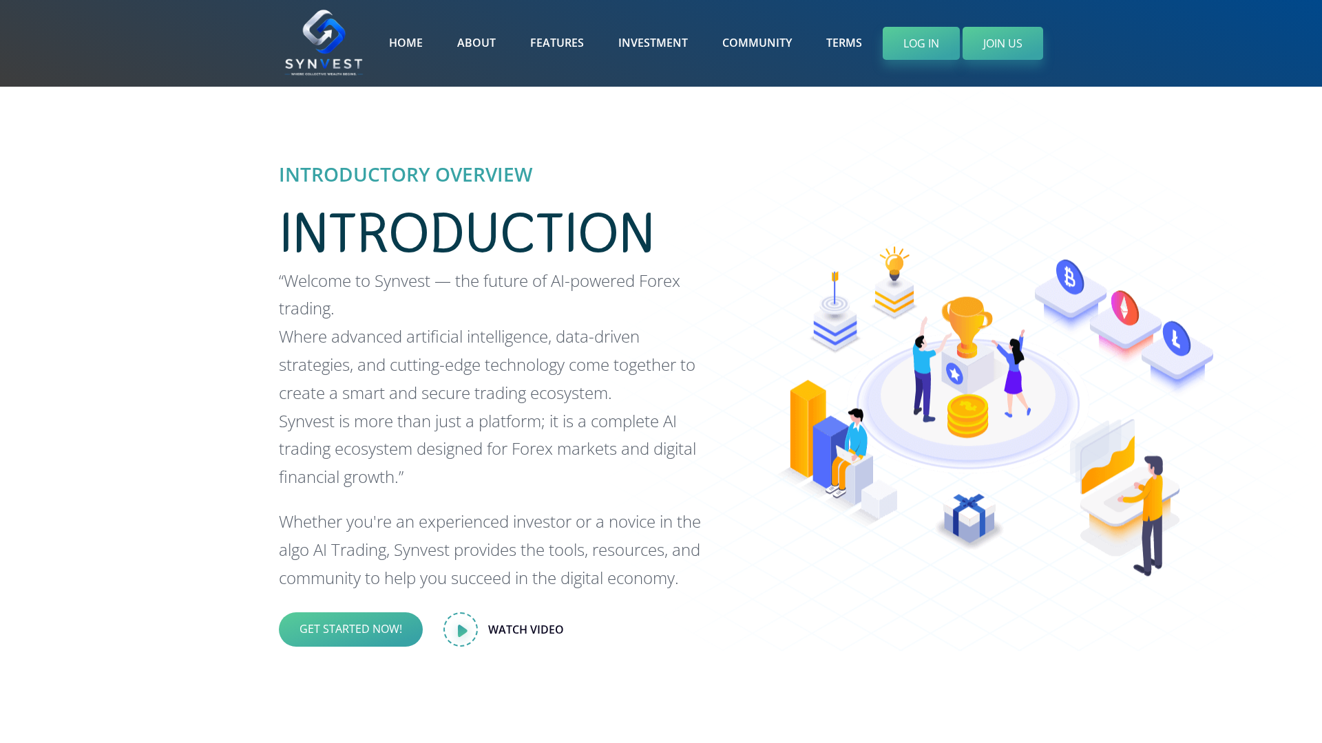 Screenshot of synvest.net