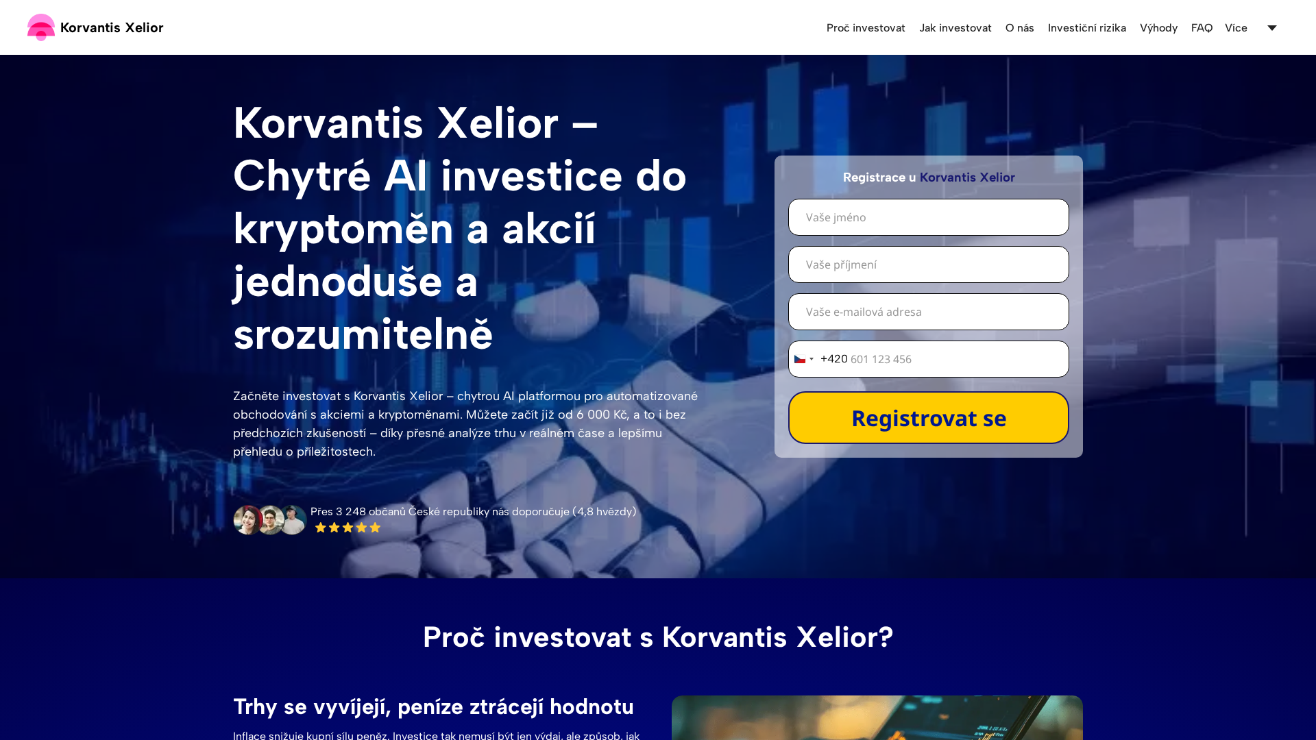 Screenshot of korvantisxelior-cz.com