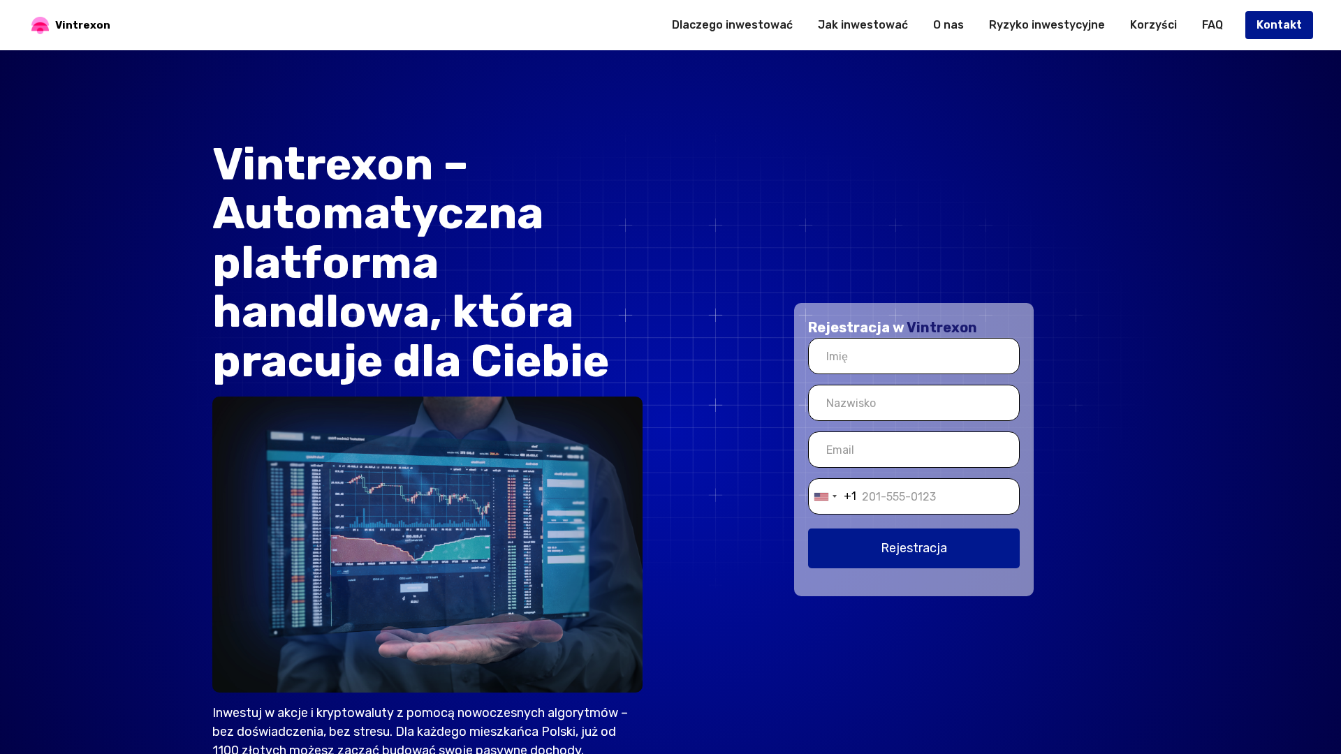 Screenshot of vintrexon.pl