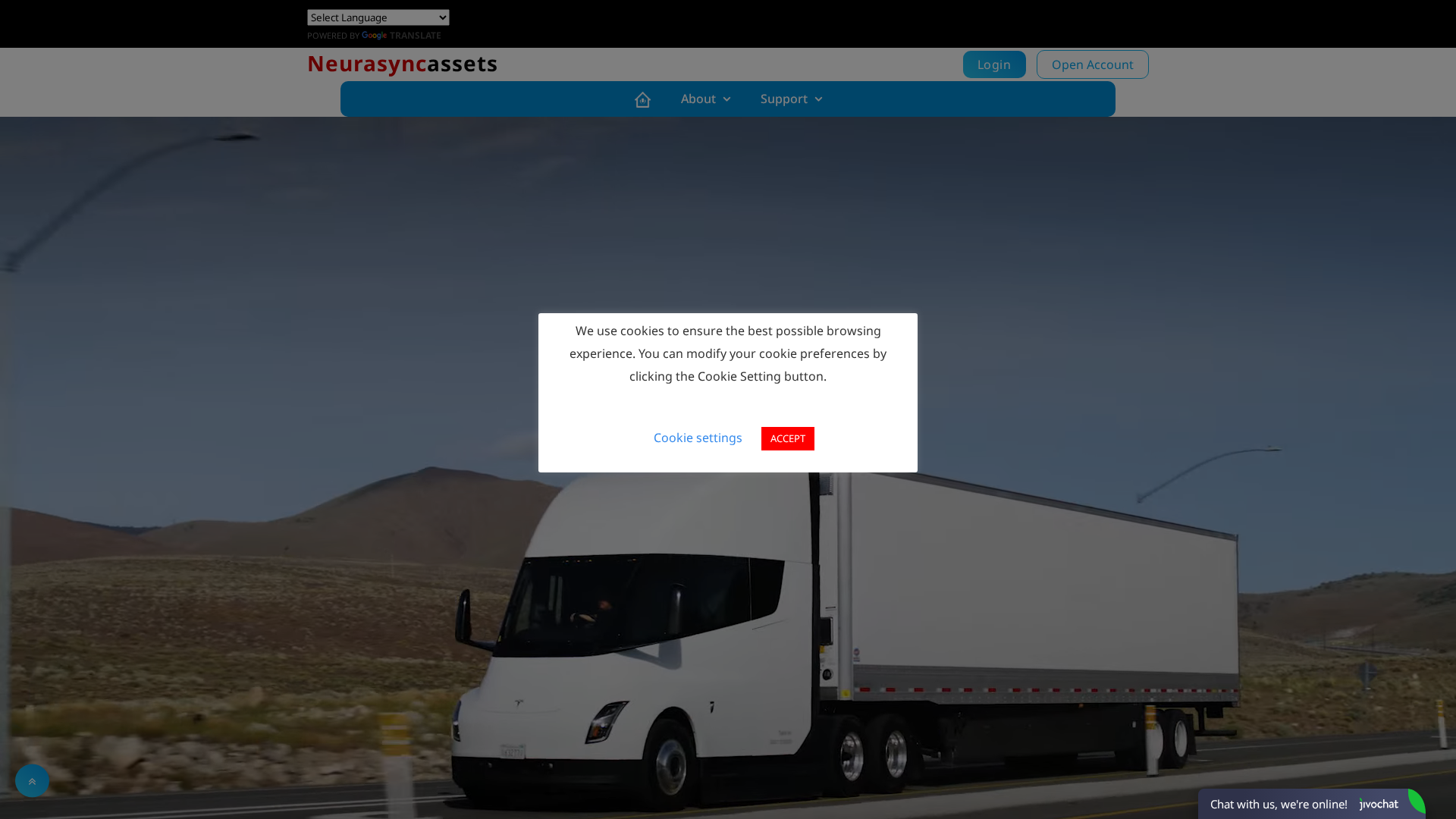 Screenshot of neurasyncassets.com
