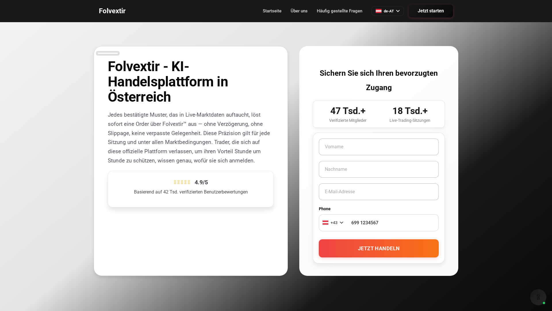 Screenshot of folvextir-at.com