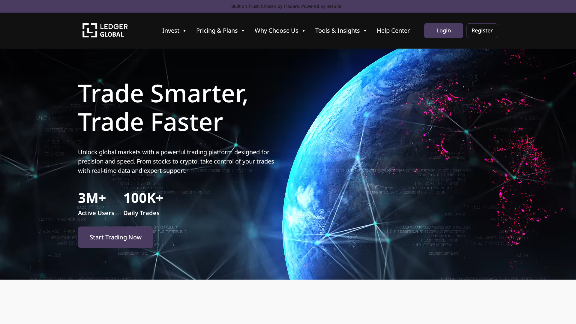 Screenshot of ledgers-crypto.com