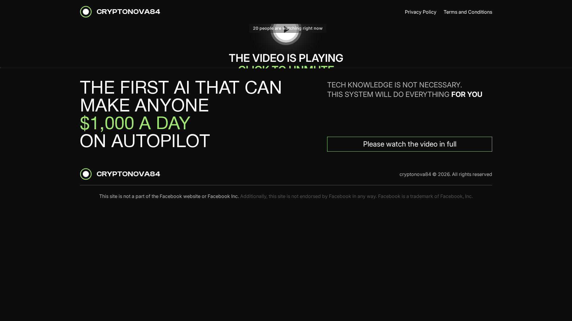 Screenshot of cryptonova84blk.com