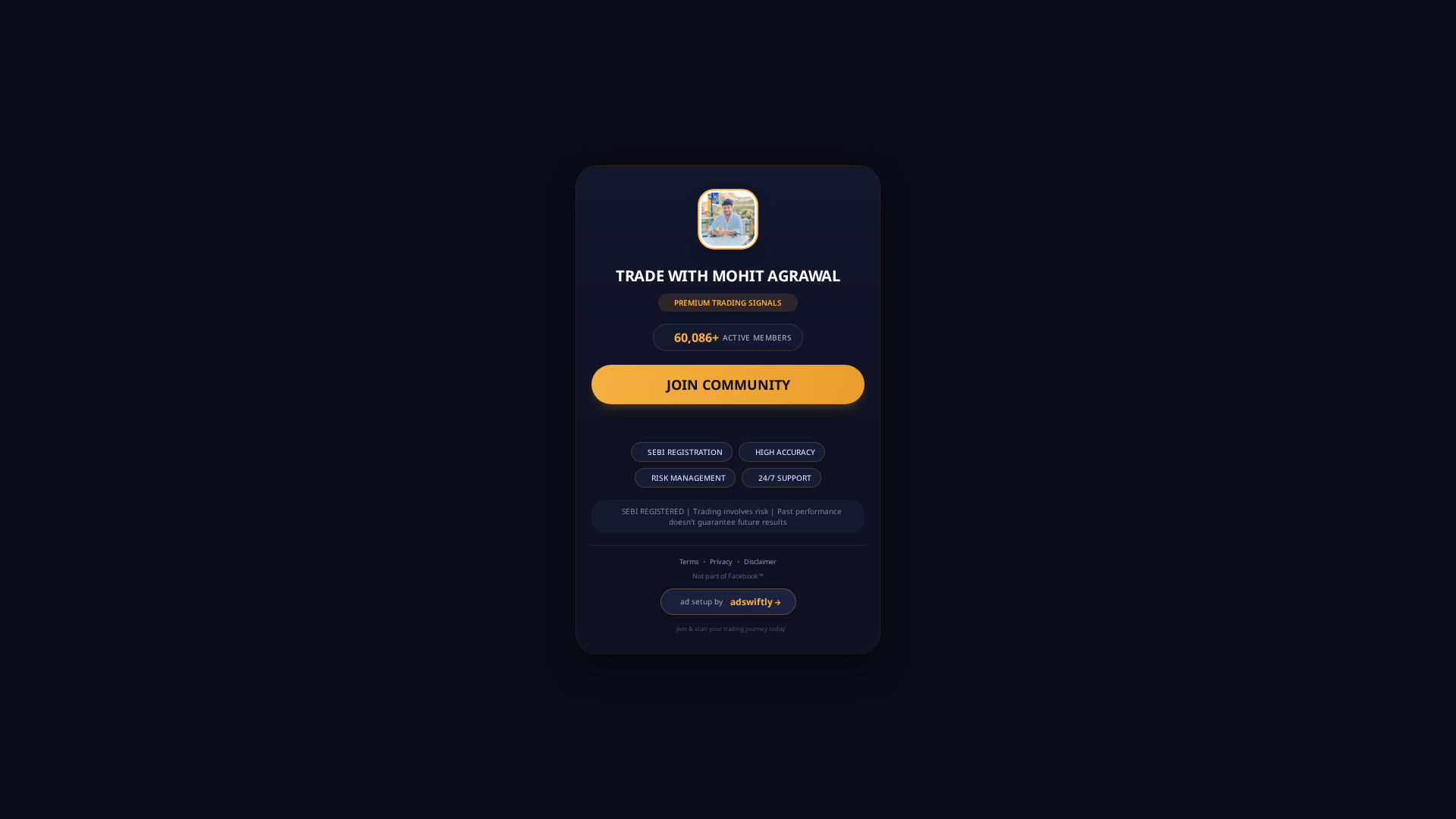 Screenshot of mohitagraltrade.fun