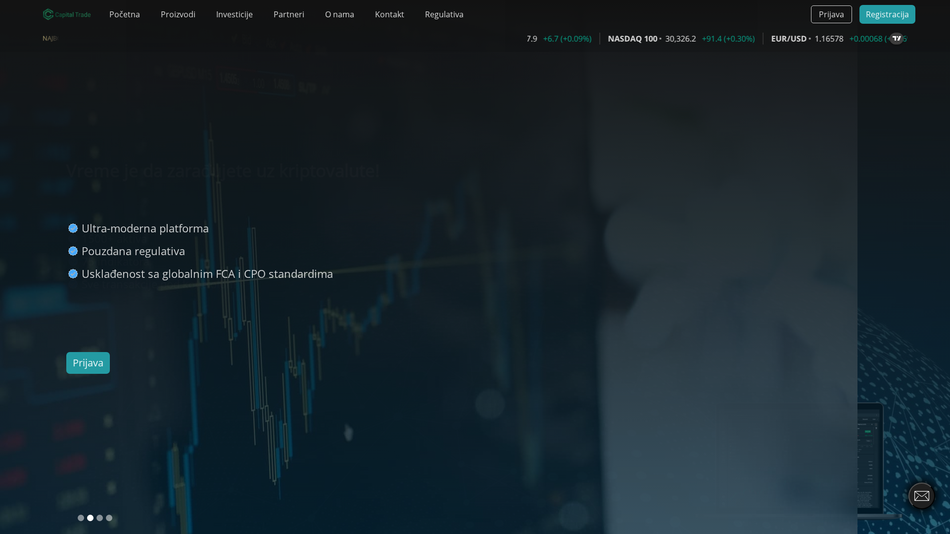 Screenshot of capitaltrade.technology