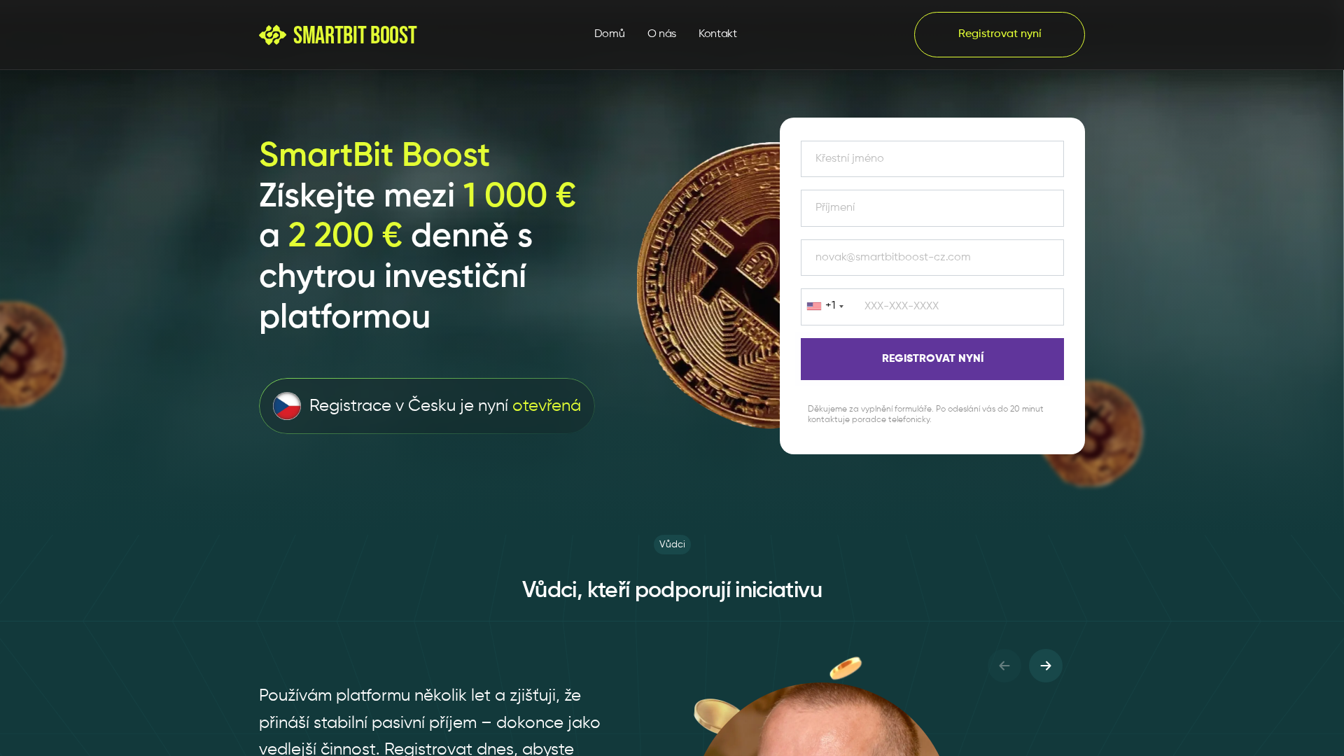 Screenshot of smartbitboost-cz.com