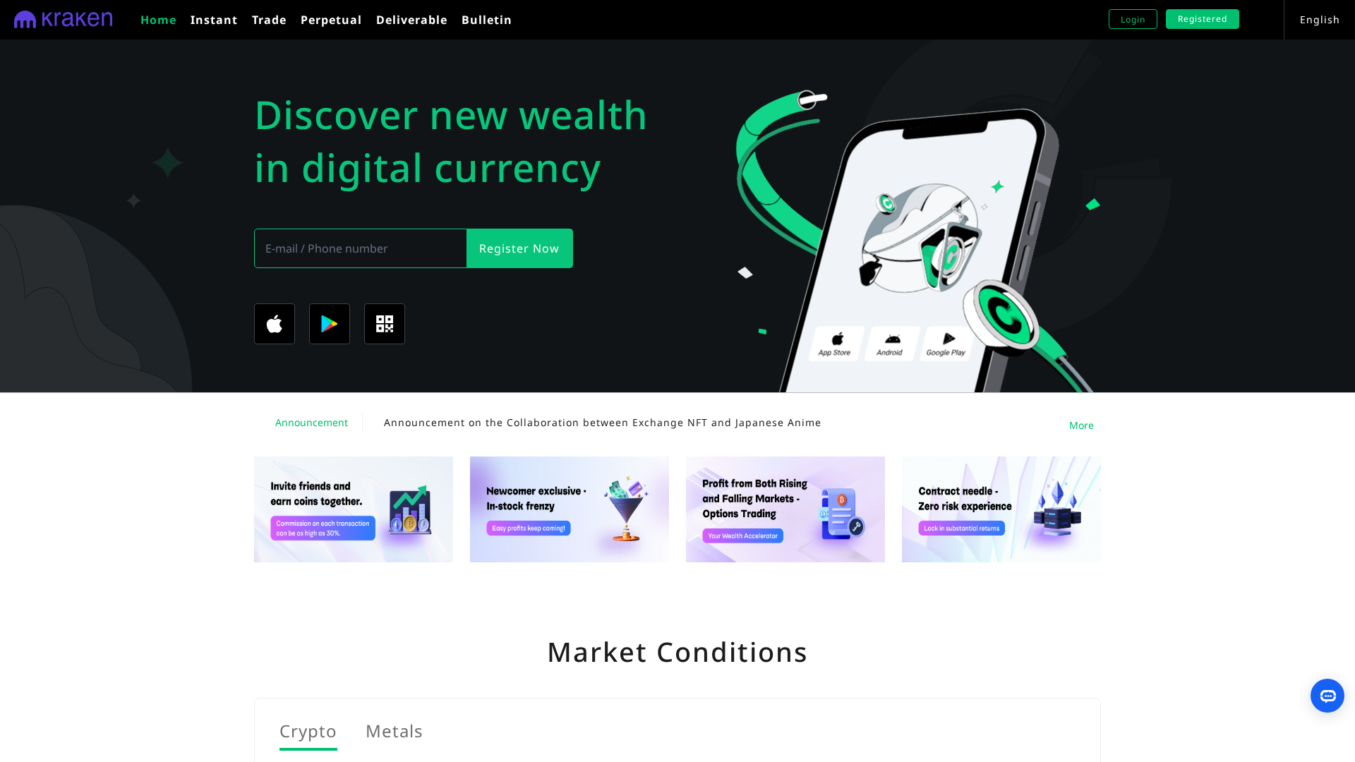 Screenshot of cointraex.com
