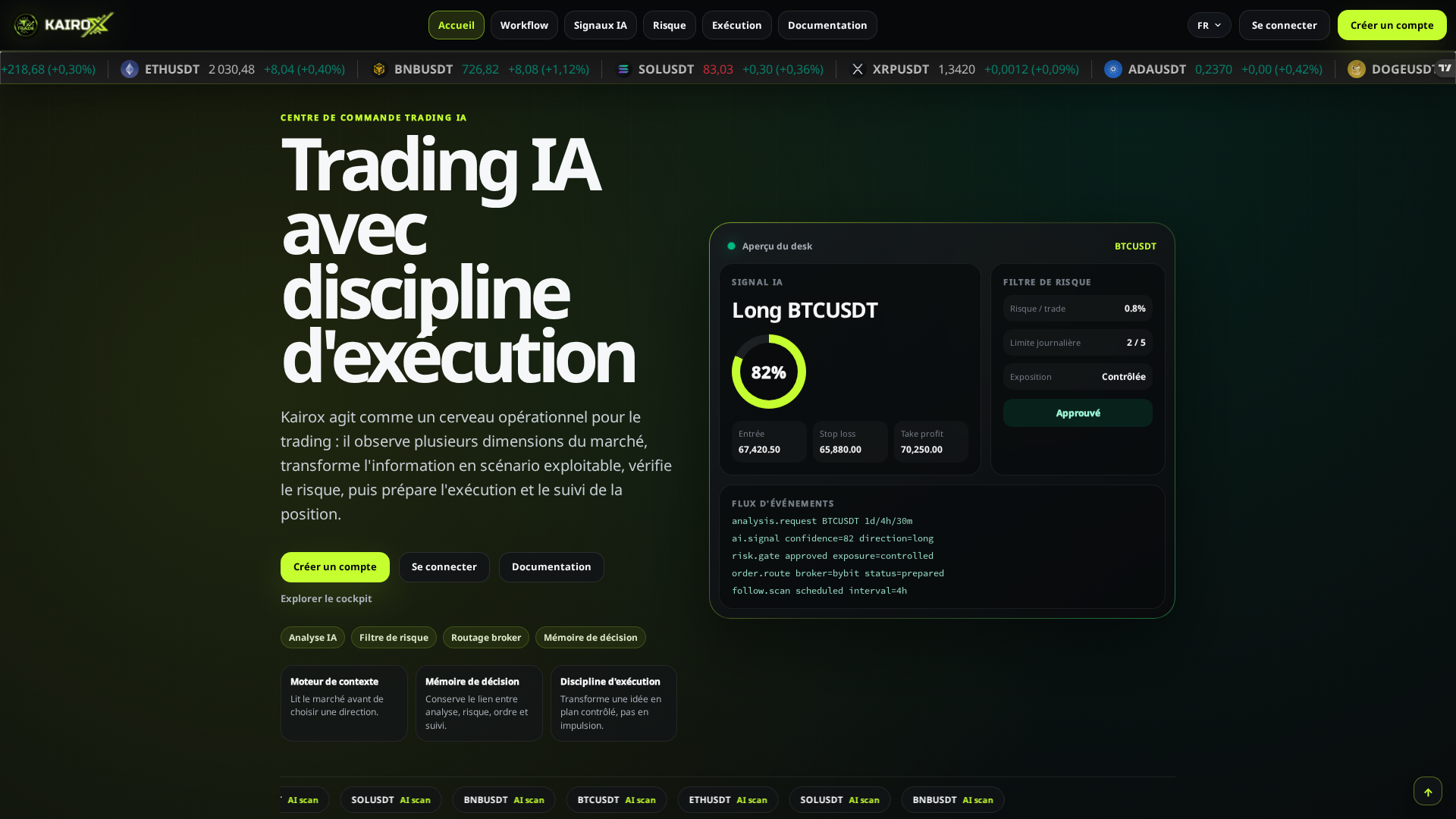 Screenshot of kairoxsystem.pro