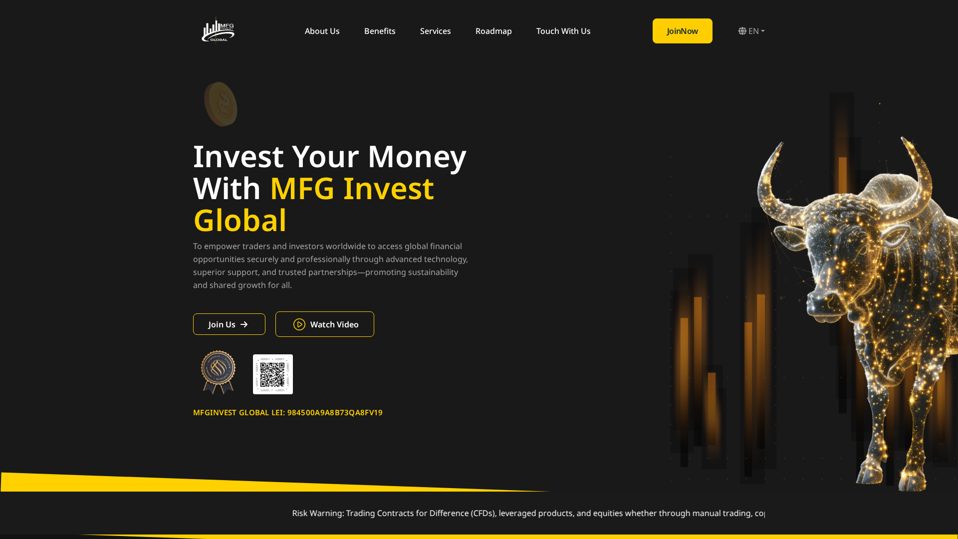 Screenshot of mfginvestglobal.com