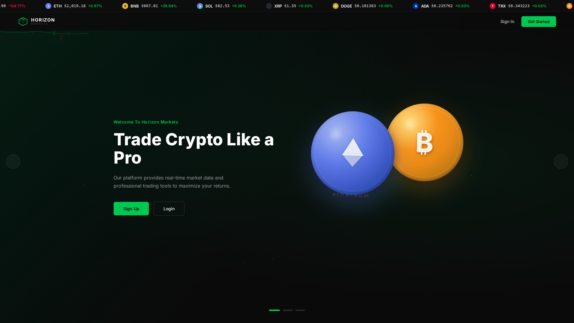 Screenshot of alqadrfx.com
