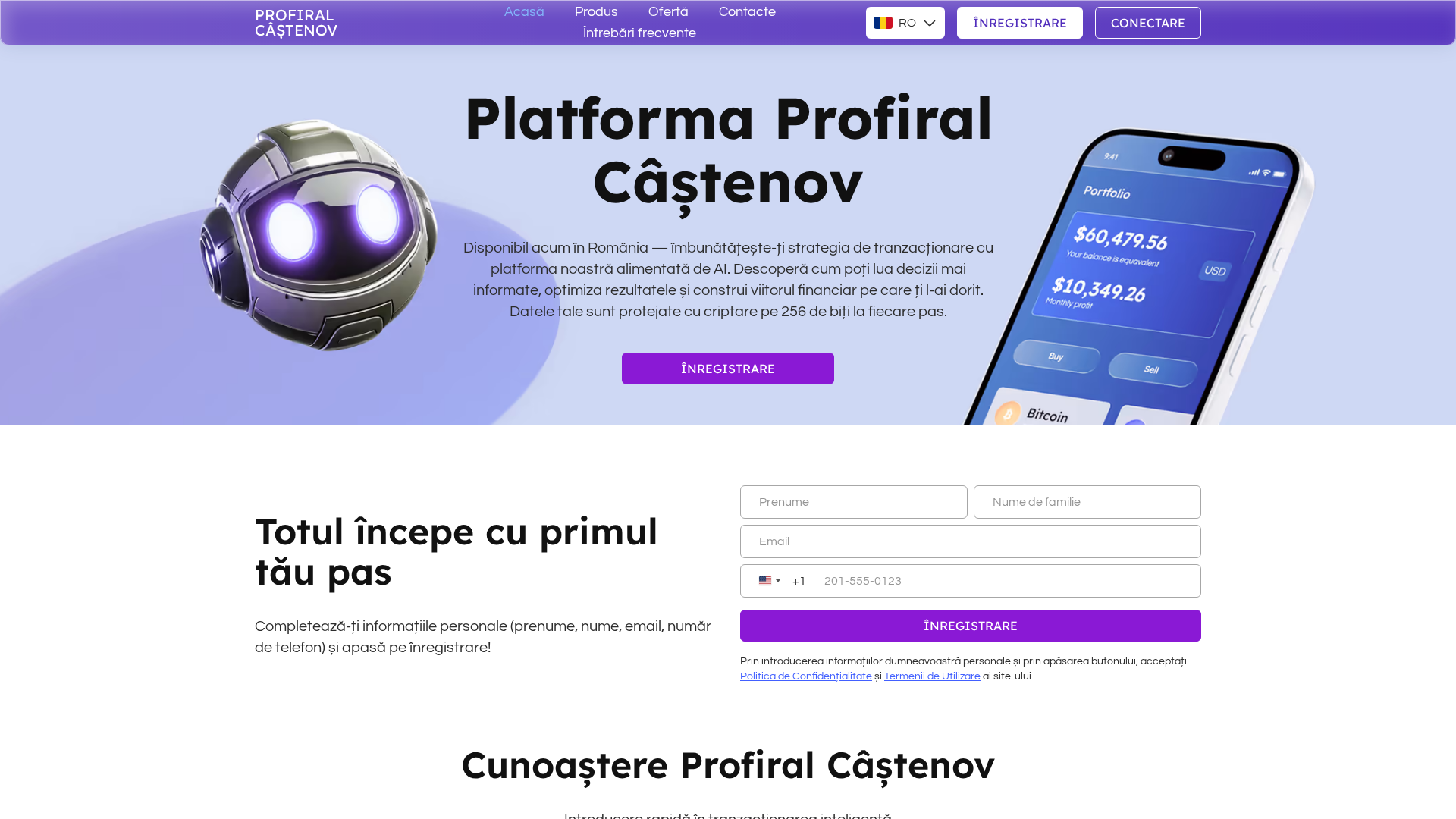 Screenshot of profiral-castenow.com