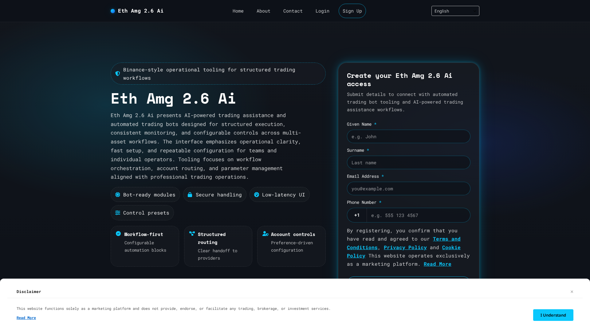 Screenshot of ethamg2.com
