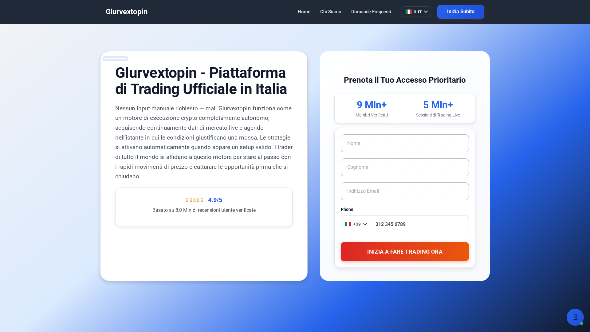 Screenshot of glurvextopin.it
