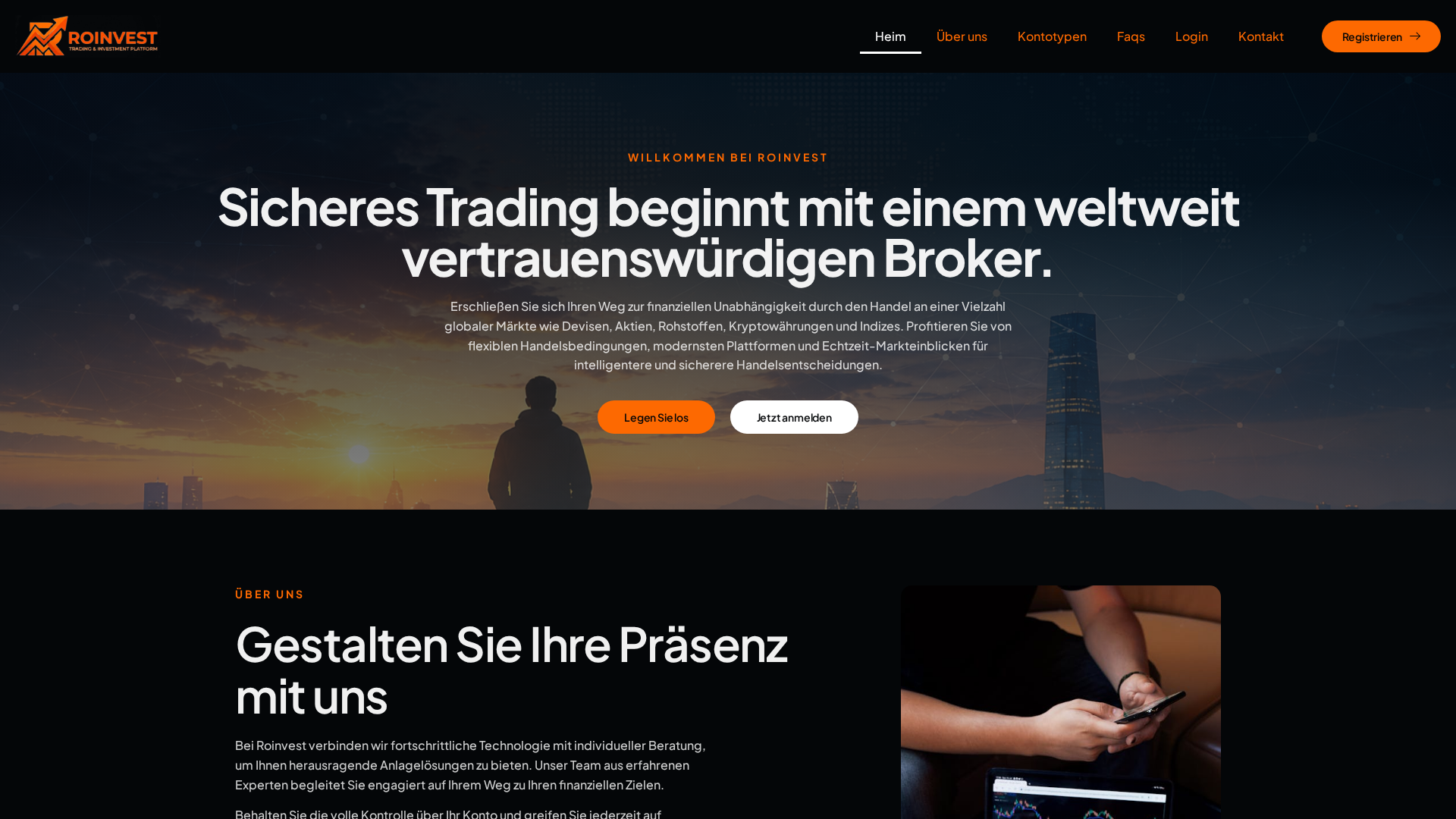 Screenshot of roinvest.net
