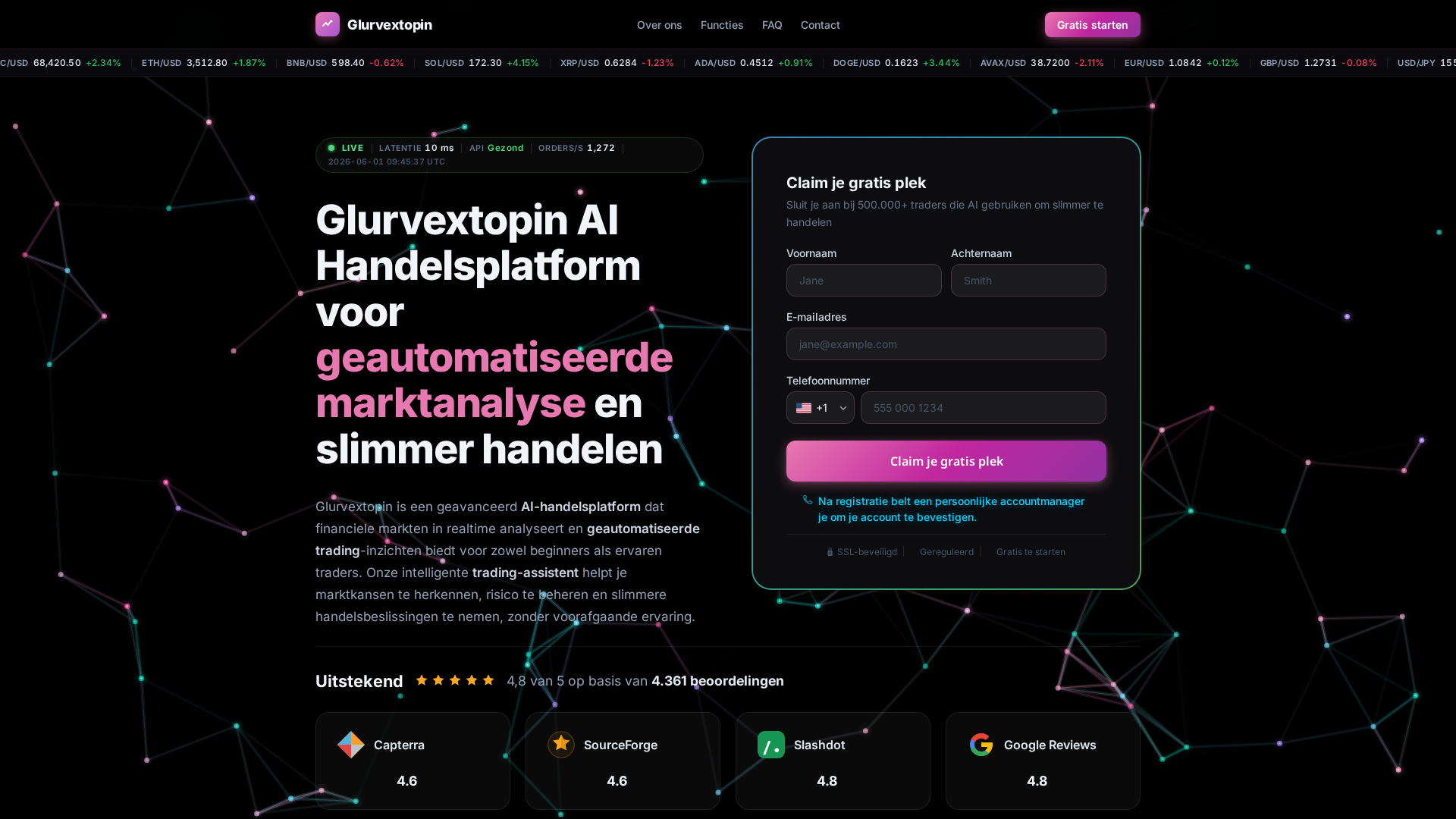 Screenshot of glurvextopin-nl.com