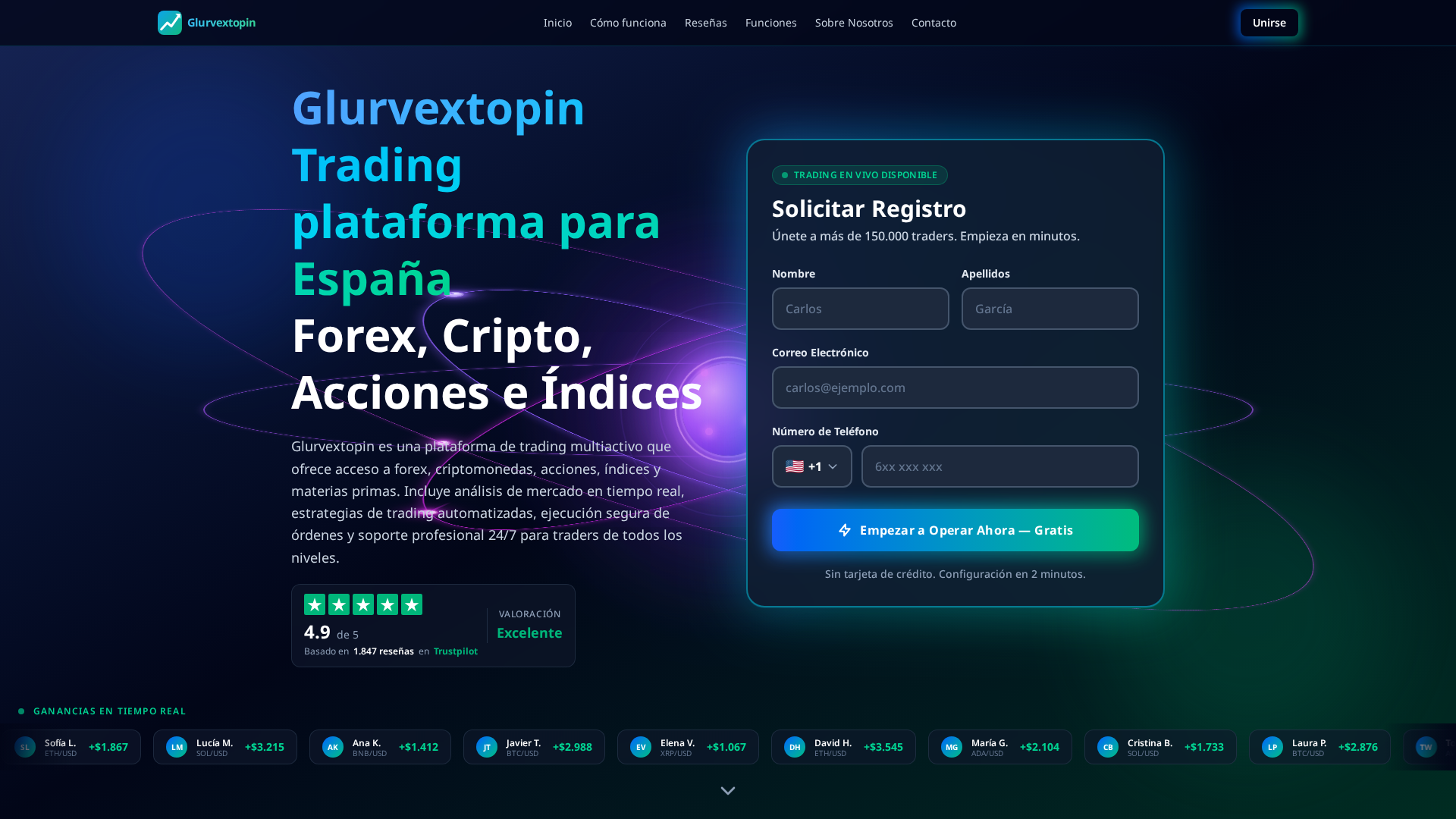 Screenshot of glurvextopin-spain.com