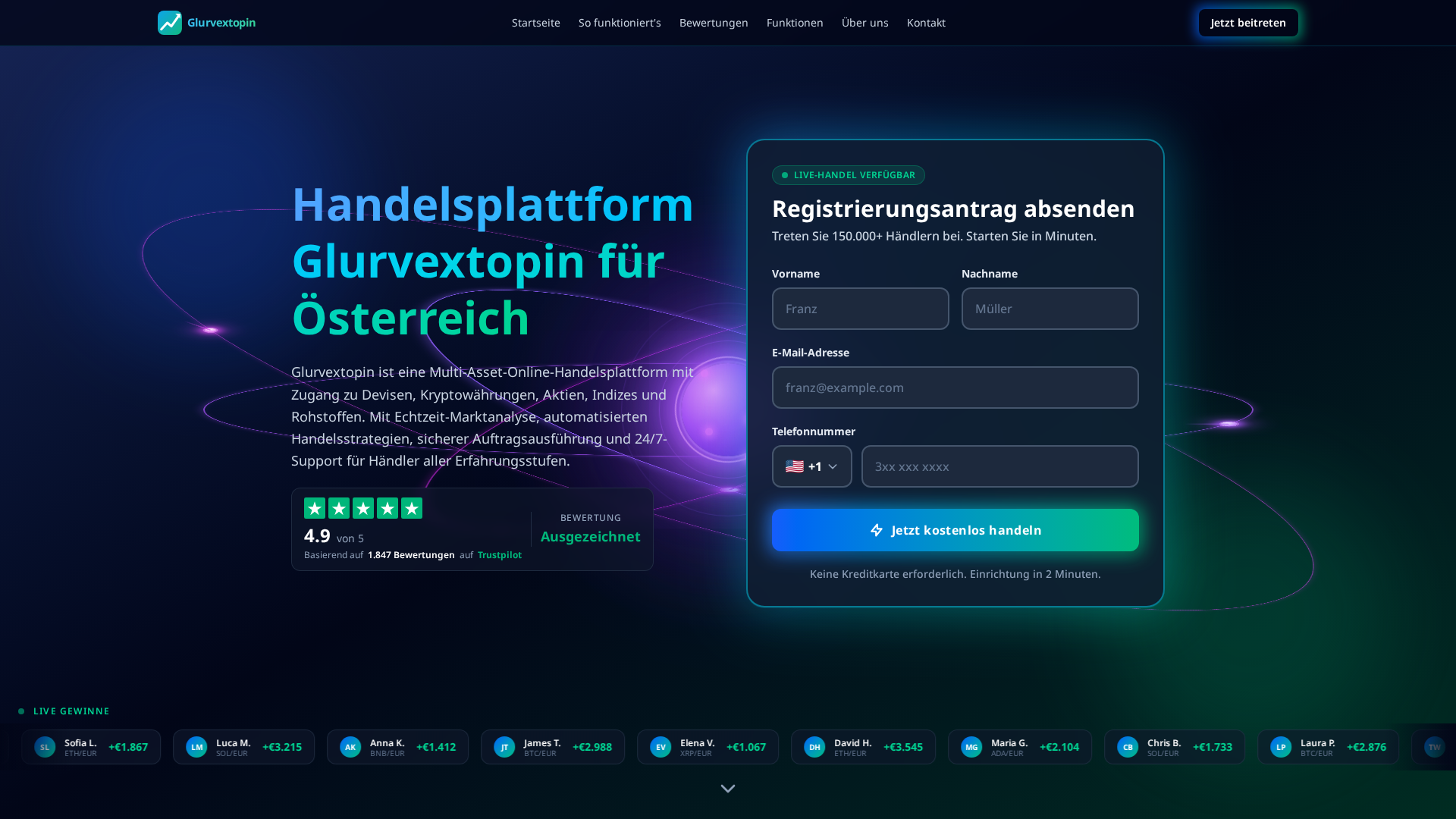 Screenshot of glurvextopin-austria.com