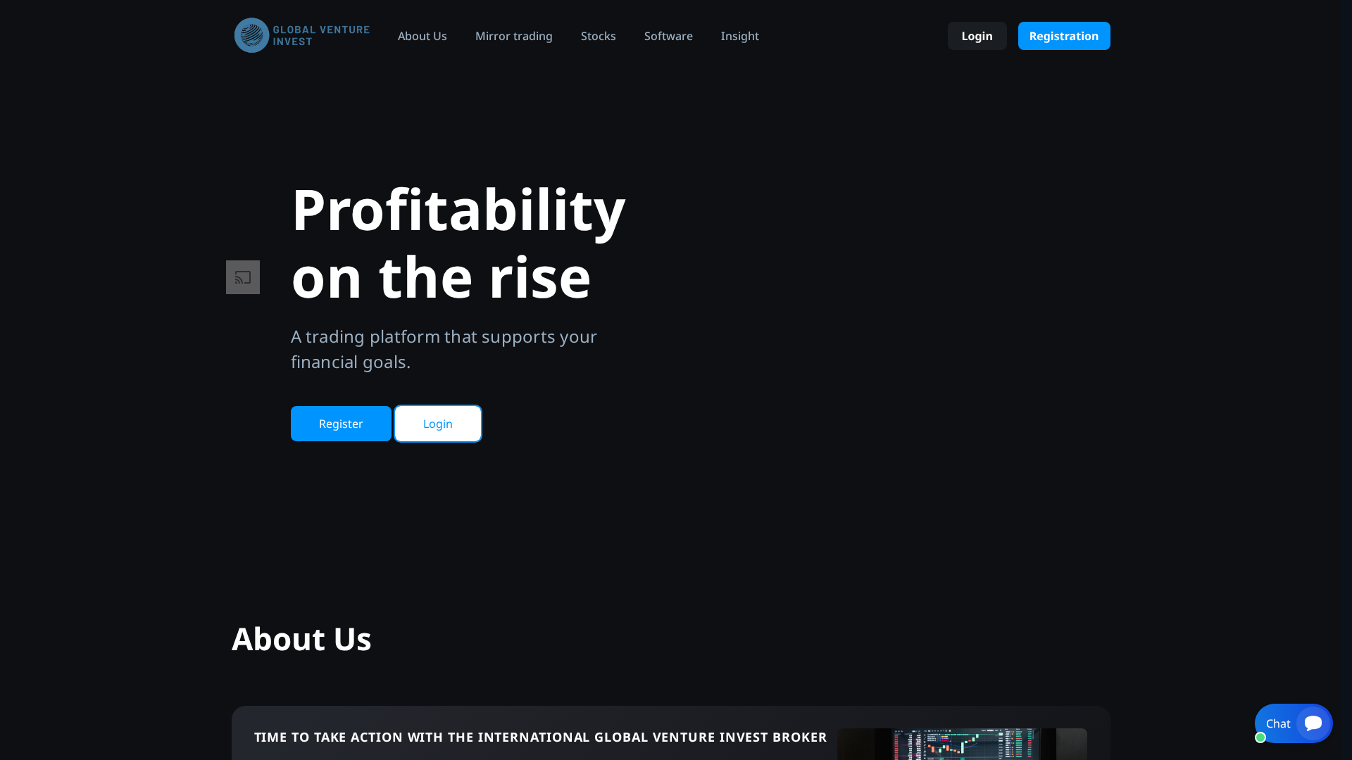 Screenshot of globalventureinvest.org
