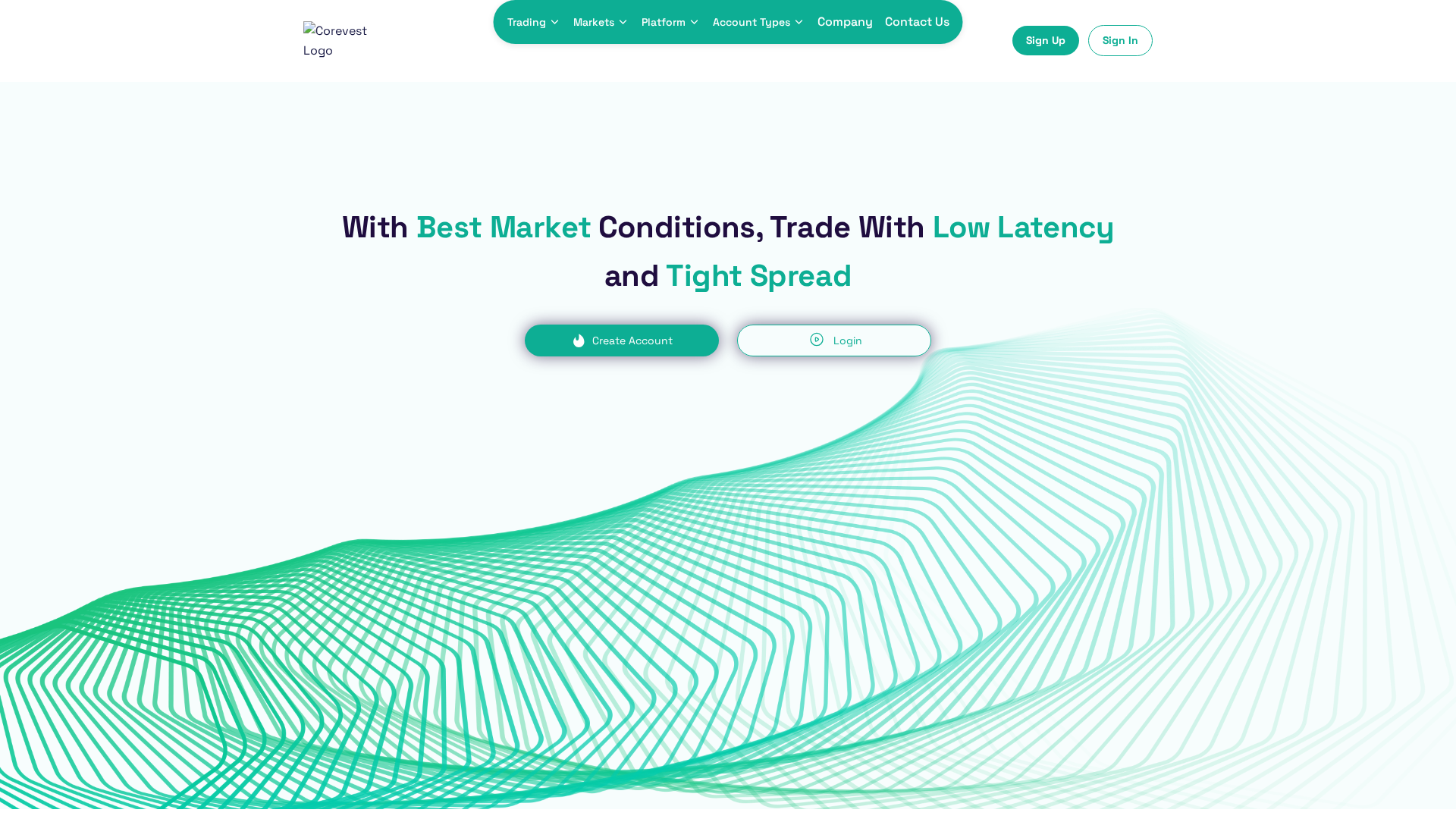 Screenshot of corevest.online