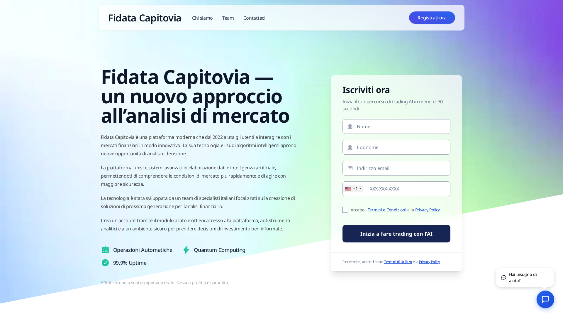 Screenshot of fidatacapitovia-ai.com