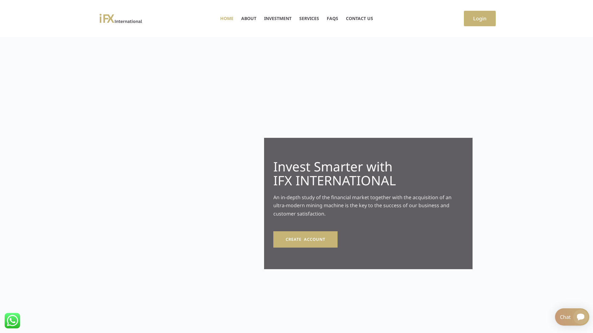 Screenshot of ifxgloba.com