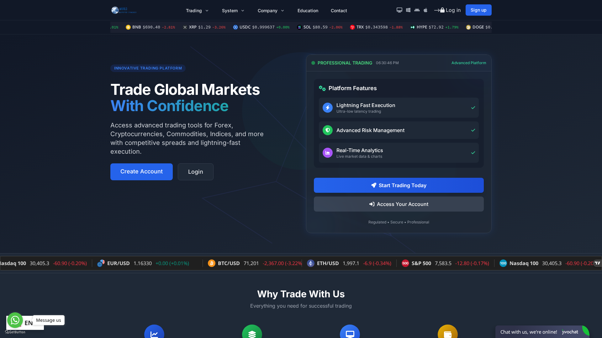 Screenshot of hedgestackasset.co