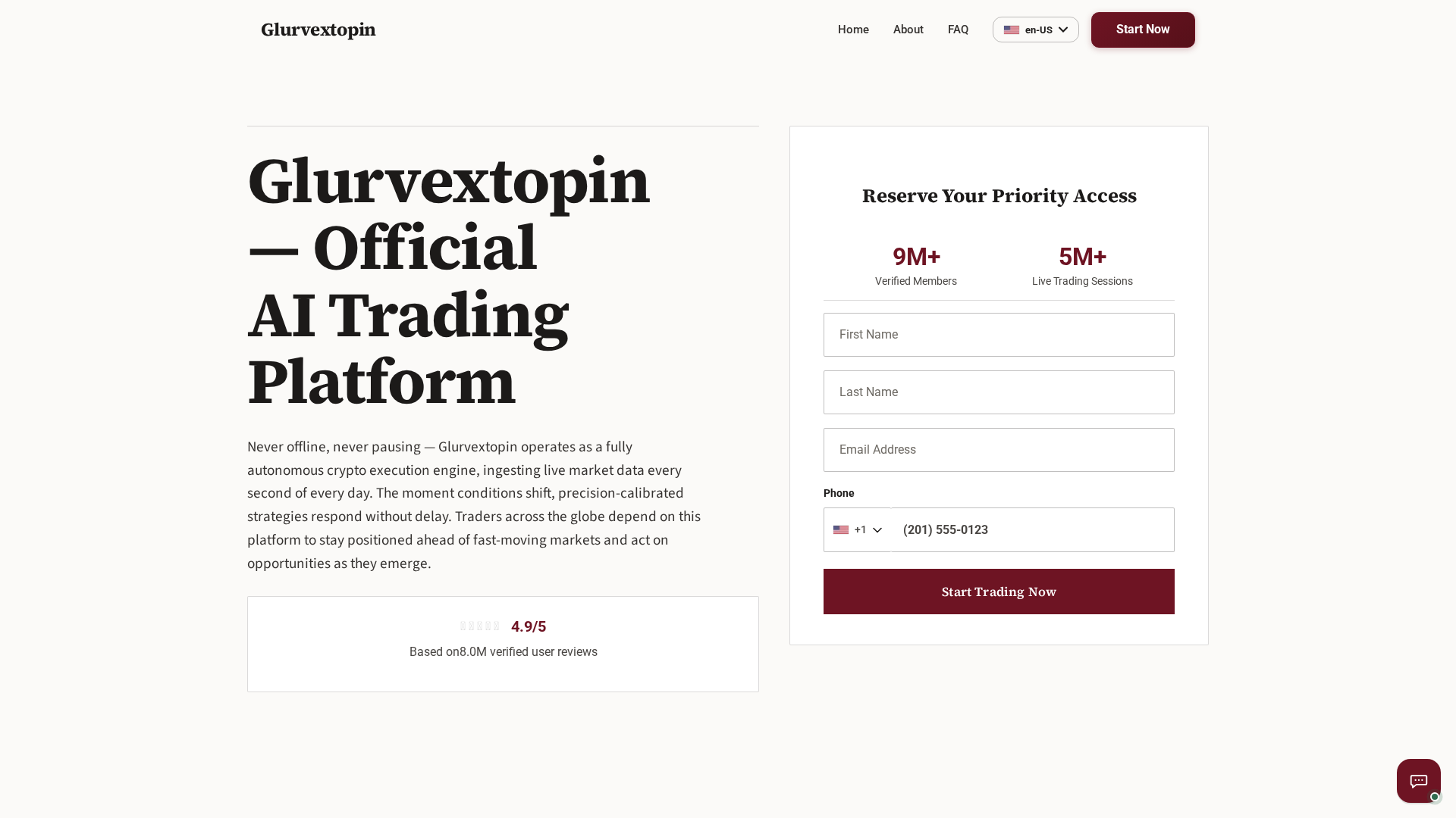 Screenshot of glurvextopin-ai.com
