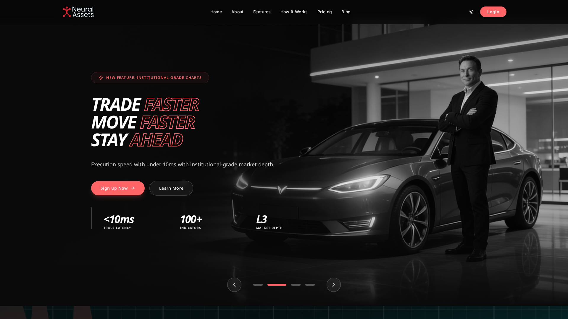 Screenshot of neuralassets.today