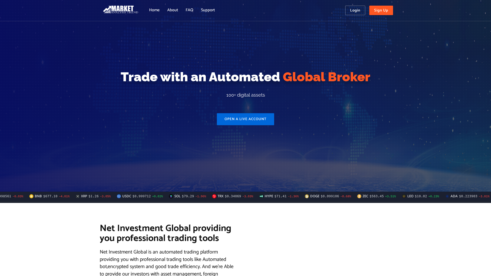 Screenshot of netinvestment.live