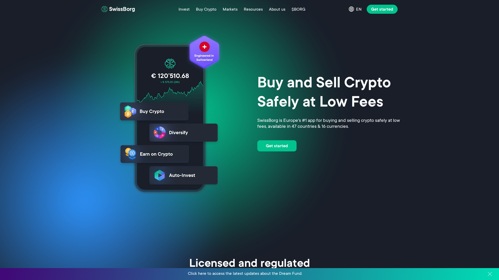 Screenshot of swiftfidelitymarket.com