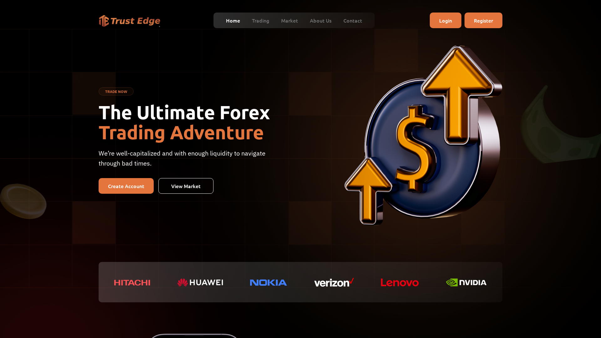 Screenshot of trustsedge.com