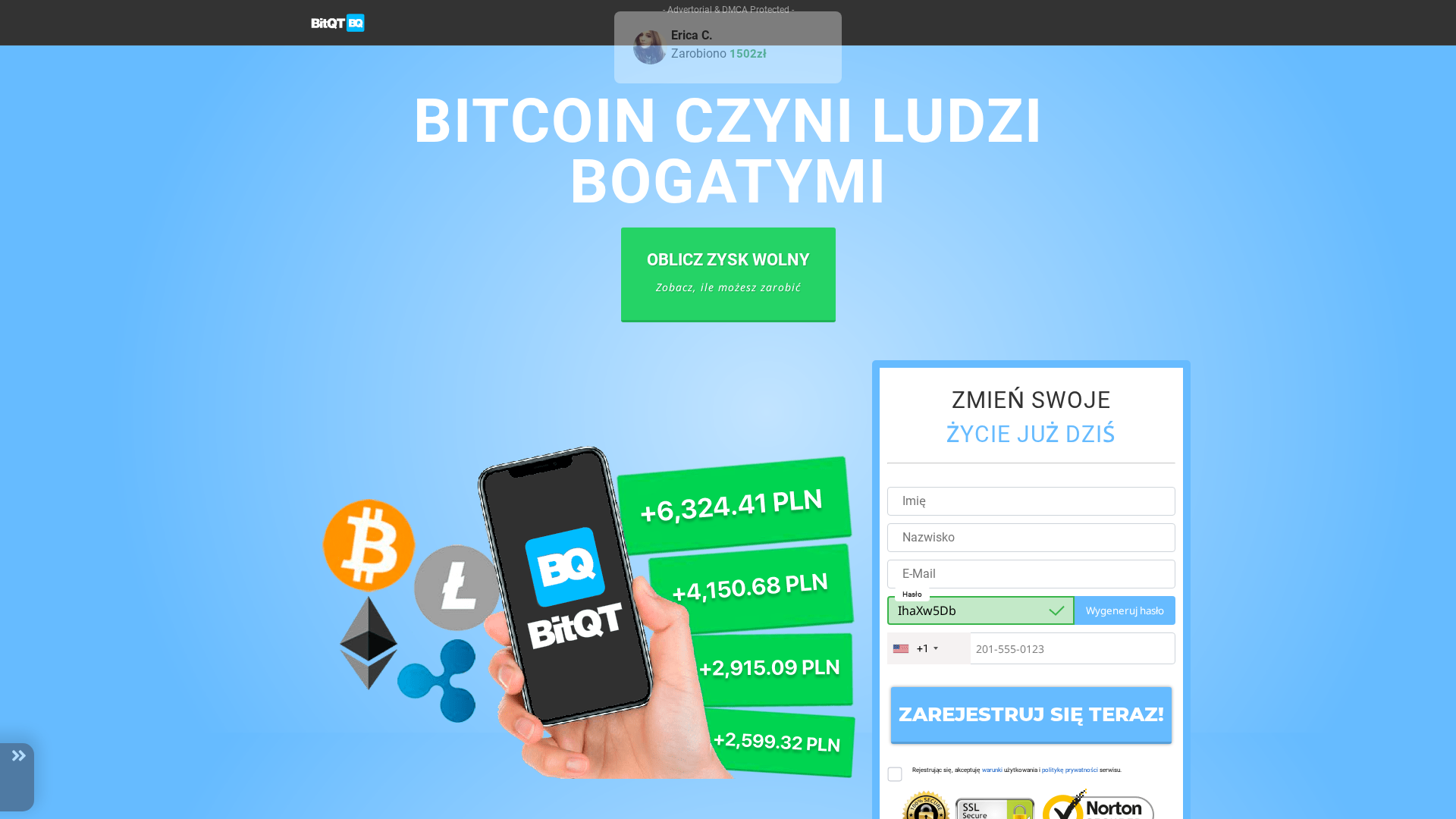 Screenshot of bitqt-official.biz