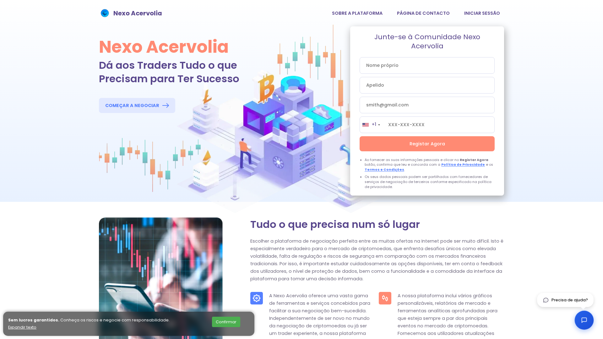Screenshot of nexoacervolia.net
