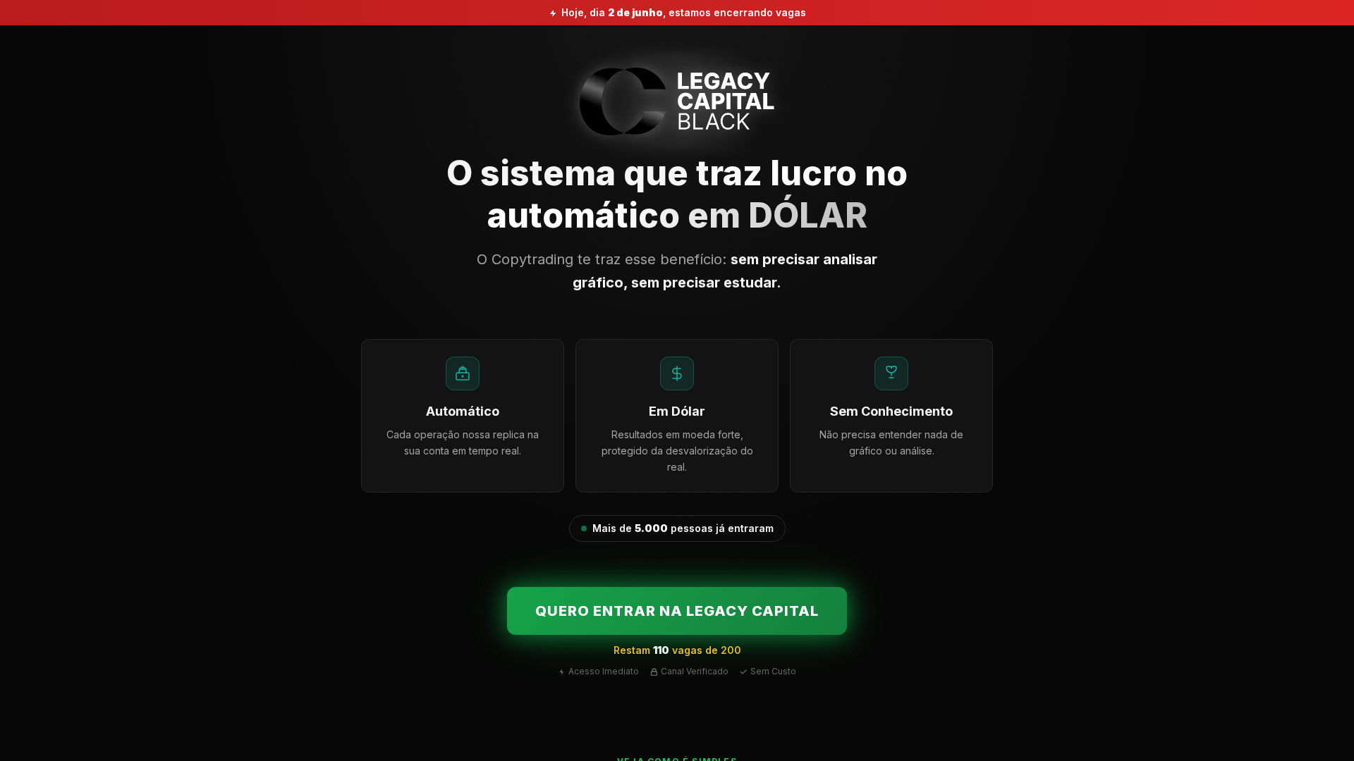 Screenshot of legacycapitalblack.com