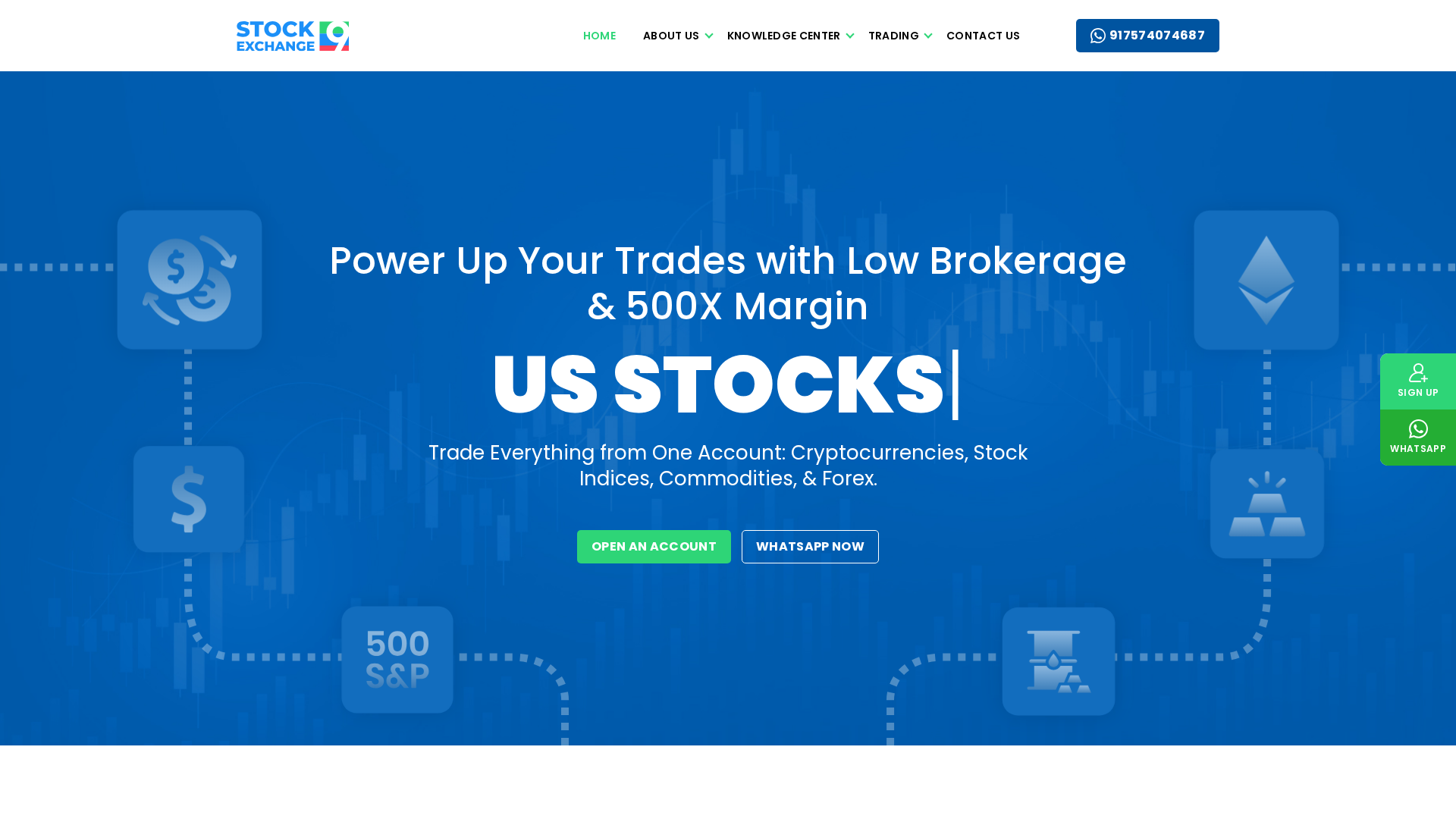 Screenshot of stockexchange9.com