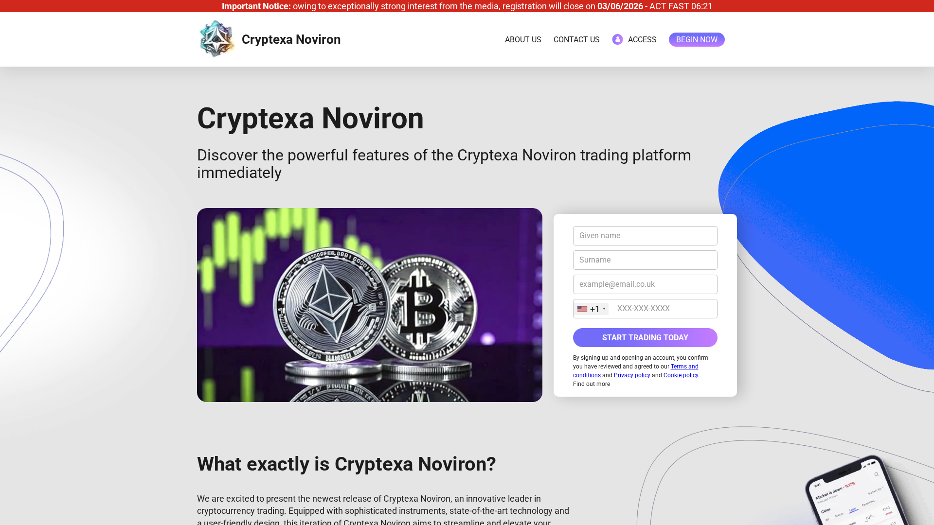 Screenshot of cryptexanoviron.net