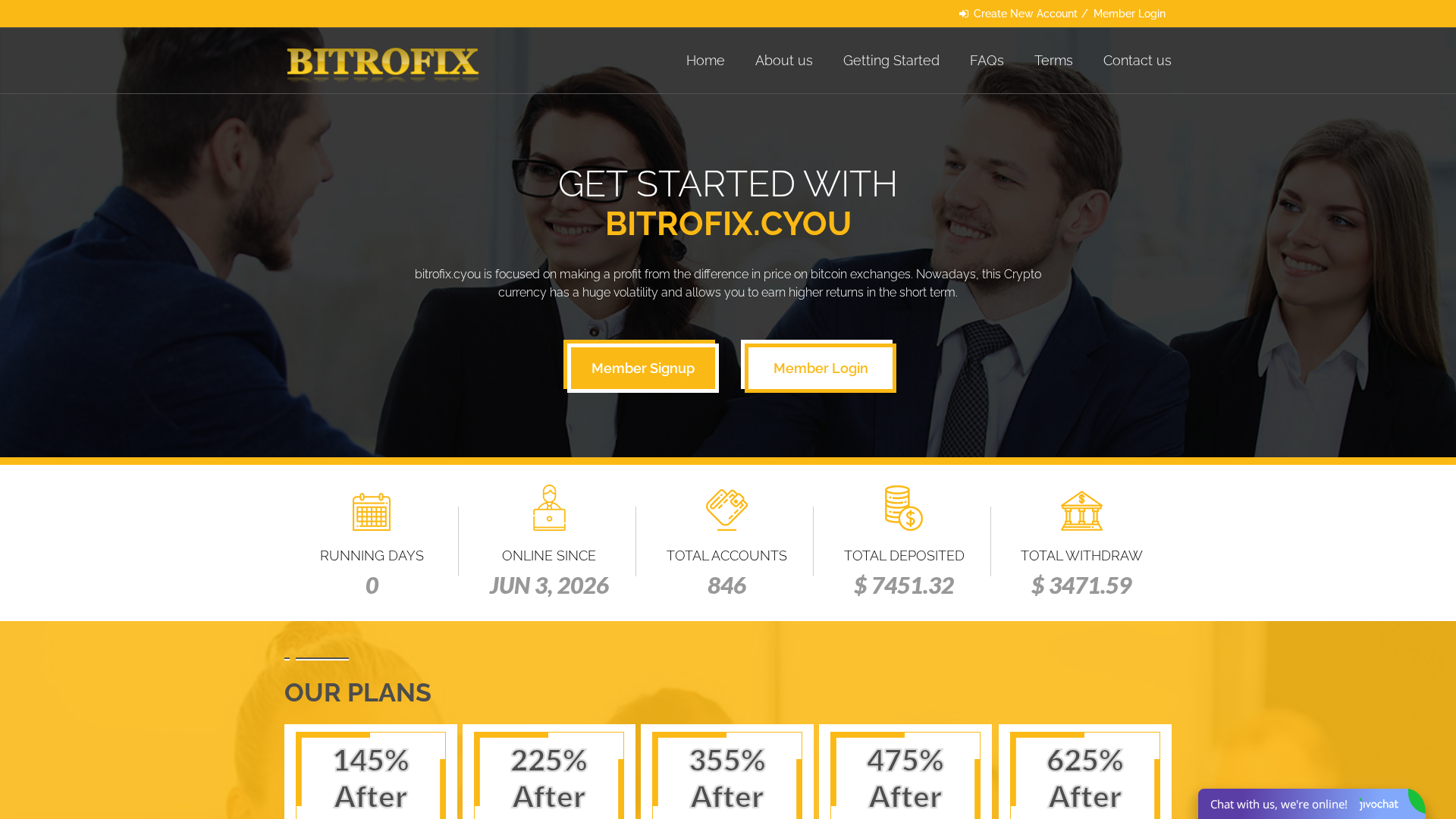 Screenshot of bitrofix.cyou