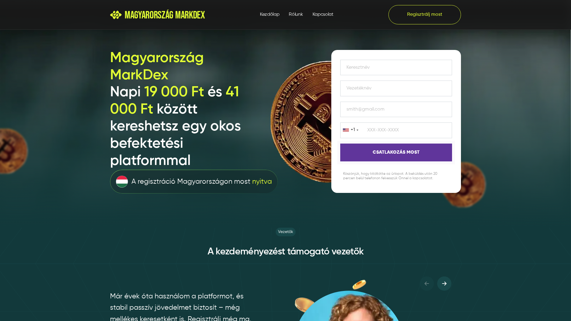 Screenshot of magyarorszagmarkdex-ai.com
