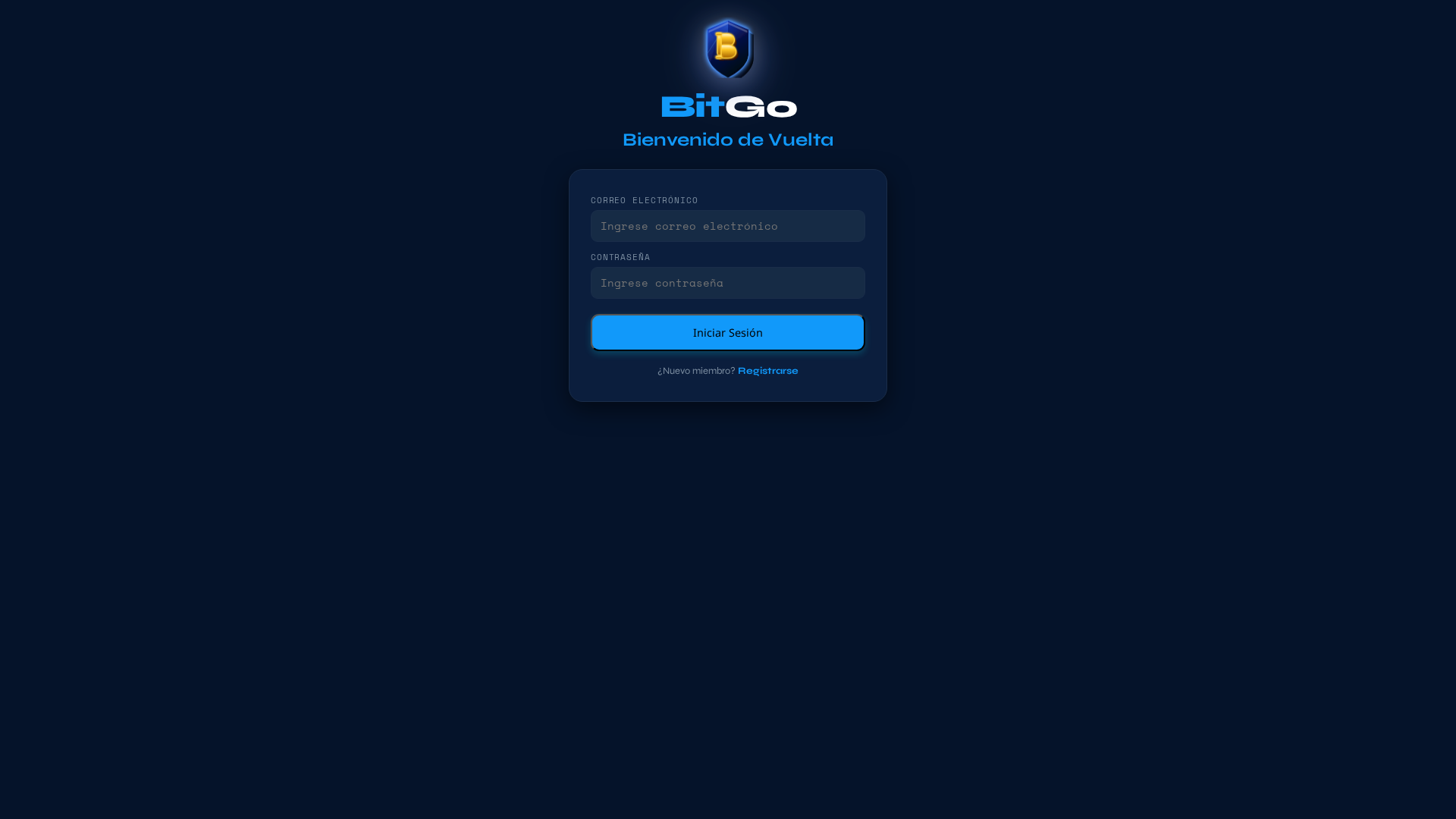 Screenshot of bitgovip.com