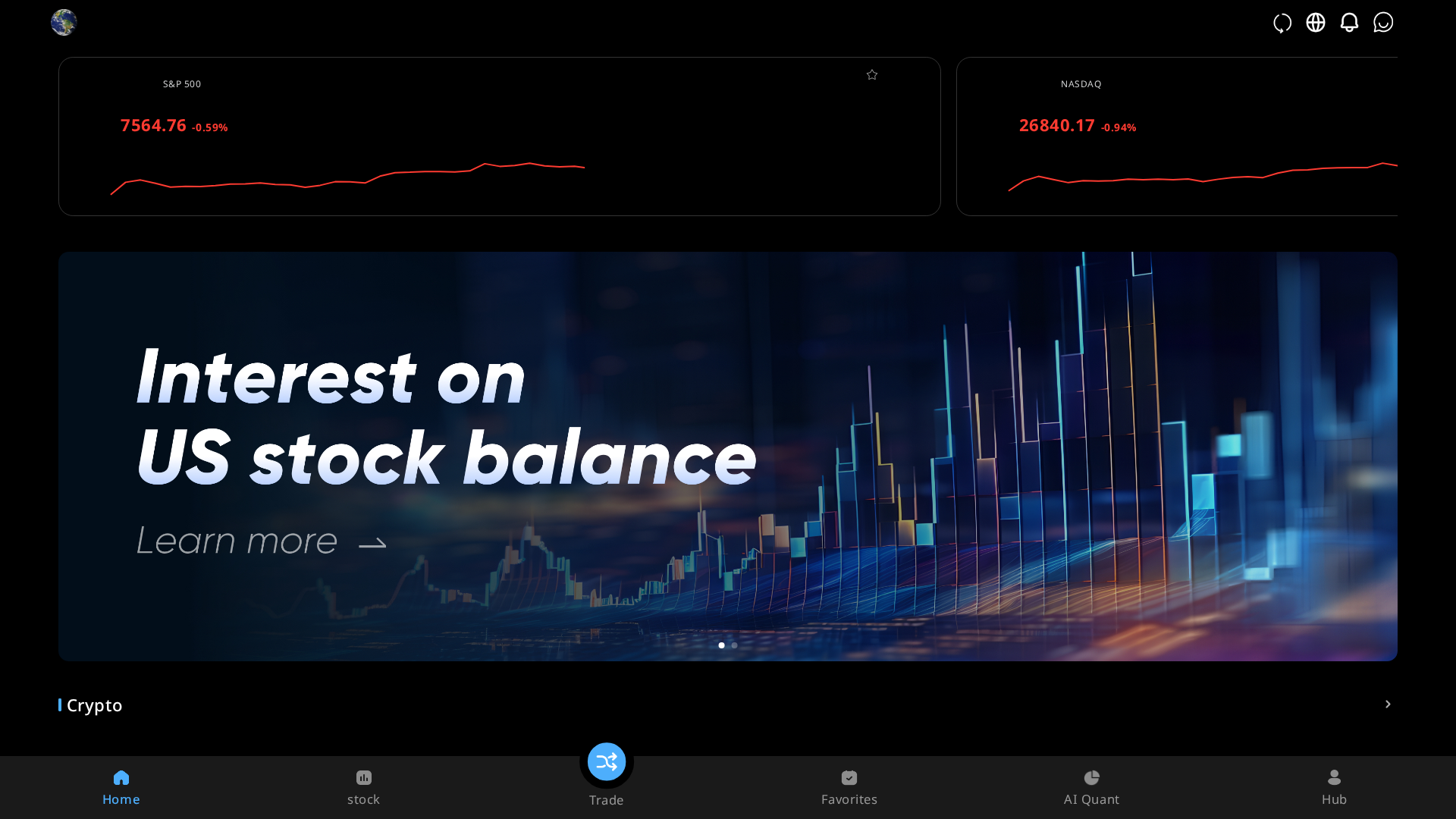 Screenshot of mitradenet.com